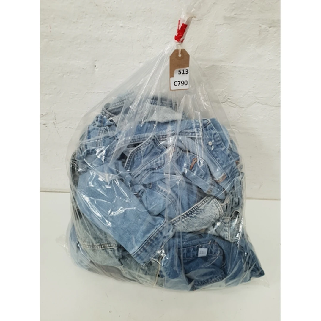 ONE BAG OF DENIM JACKETS