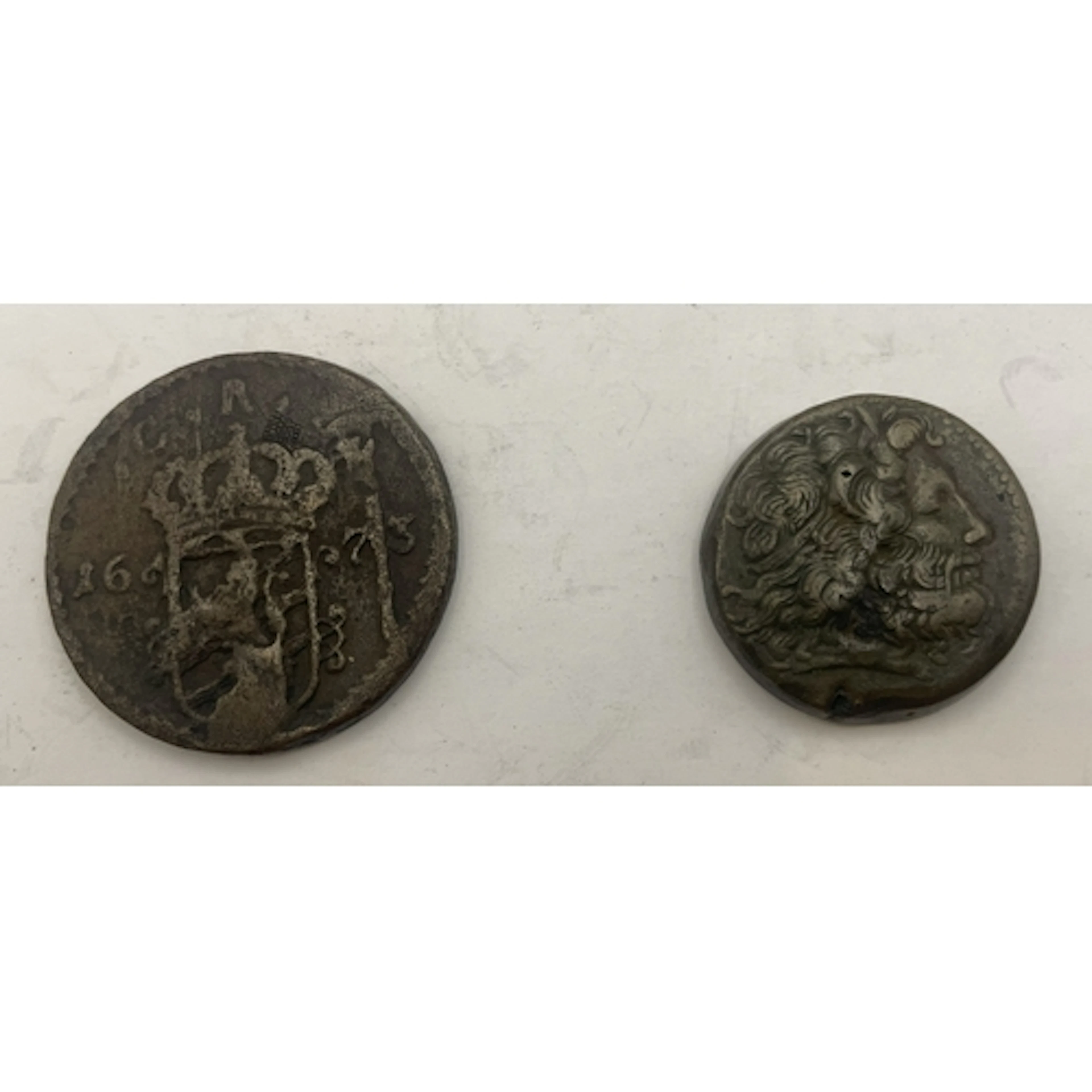 Sweden – Charles XI (1660-1697) – A 1673 Swedish Ore coin to...