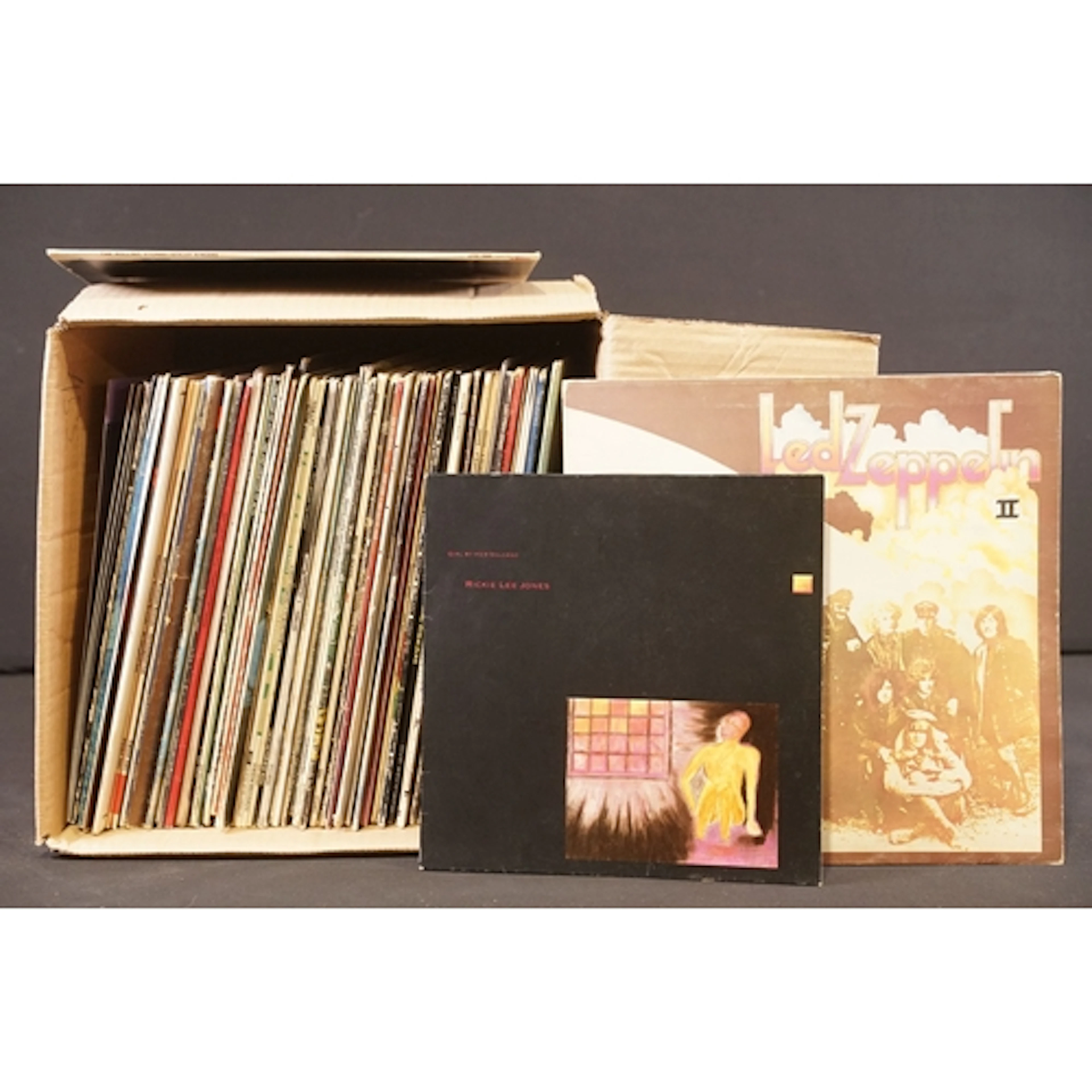 Vinyl - Over 65 mainly 70s & 80s rock & pop LPs, 2 12" and 1...