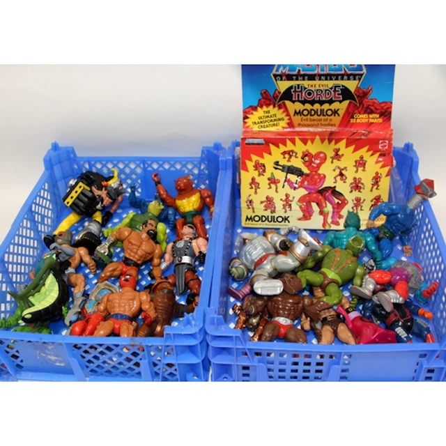 He-Man Masters of the Universe action figures, 24 in lot inc...