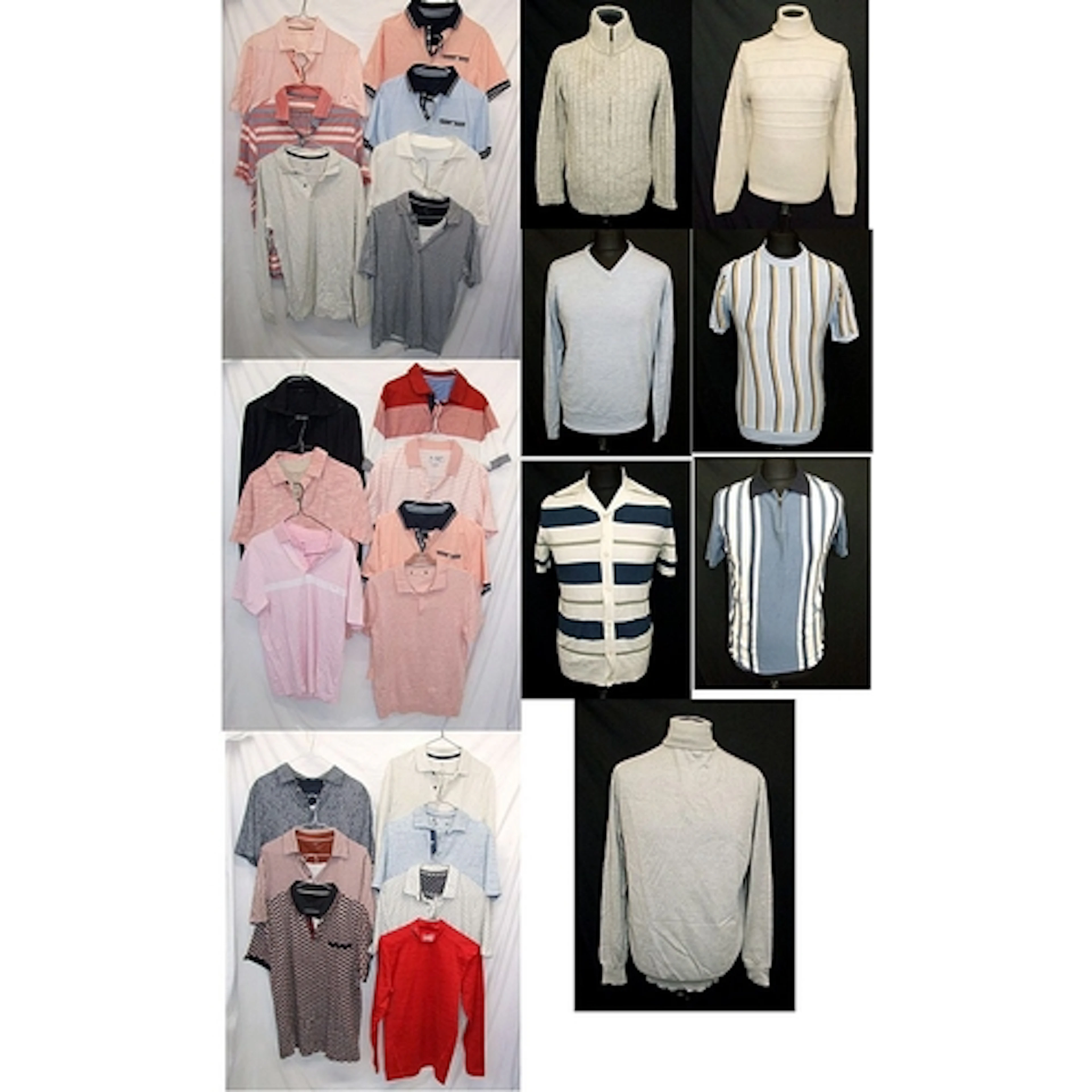 21 Mens Polo Tops Size S/M incl. M&S, Rhino Rugby, Ted Baker...