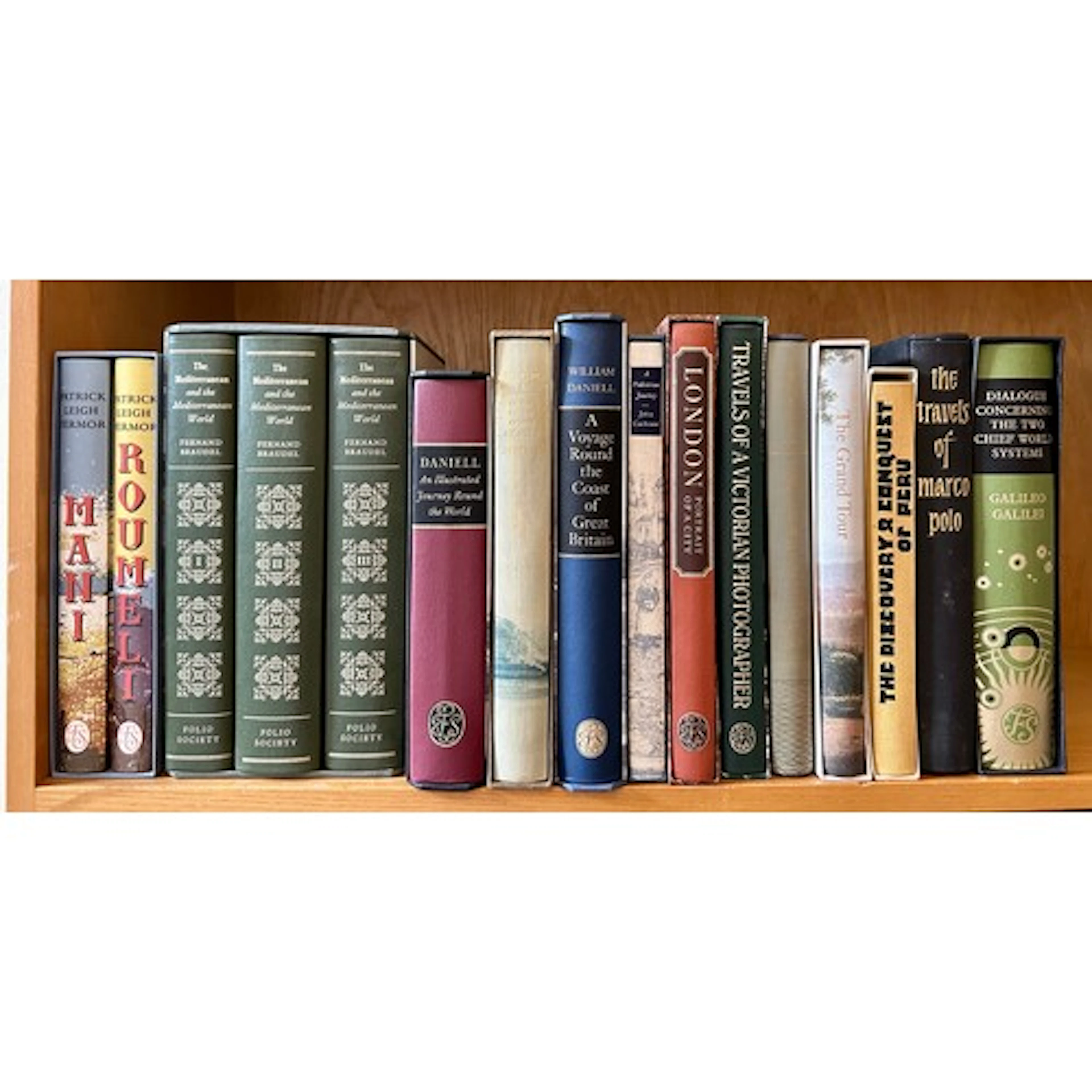 Folio Society, majority Travel: Patrick Leigh Fermor 'Mani',...