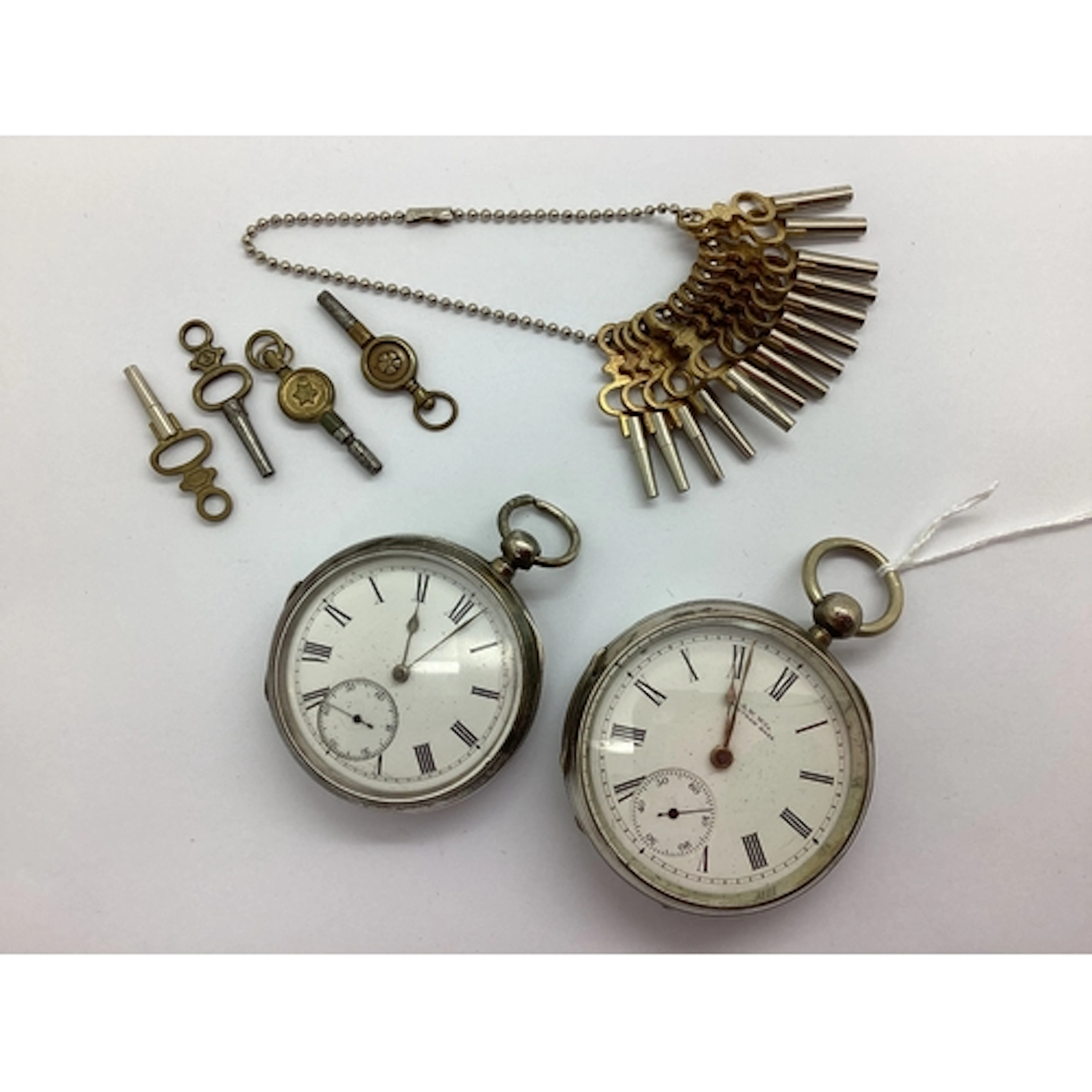 AWWCo Waltham Mass; A Hallmarked Silver Cased Openface Pocke...