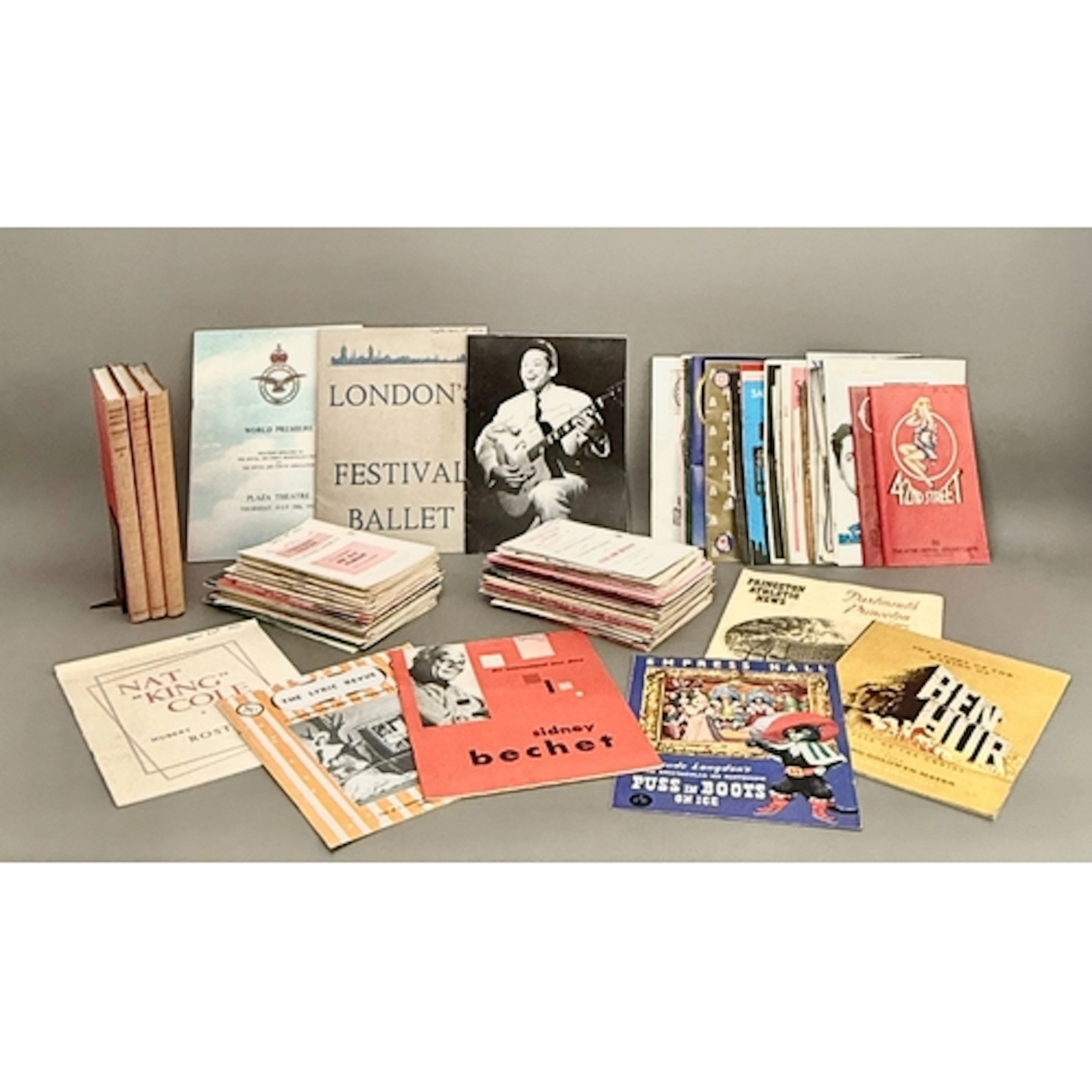 A large collection of vintage mainly West End theatre progra...