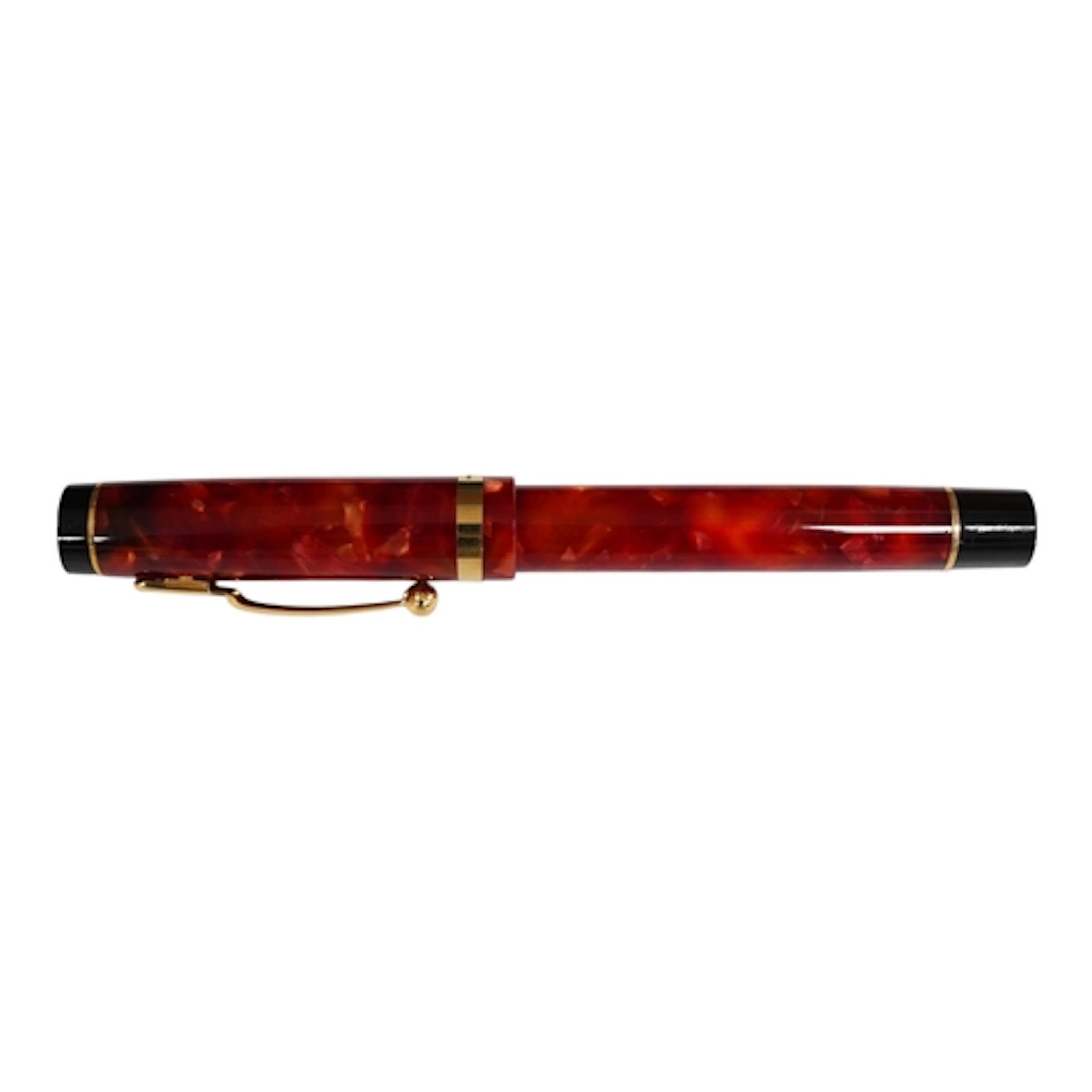 A Conway Stewart Duro fountain pen, cherry red 20/20