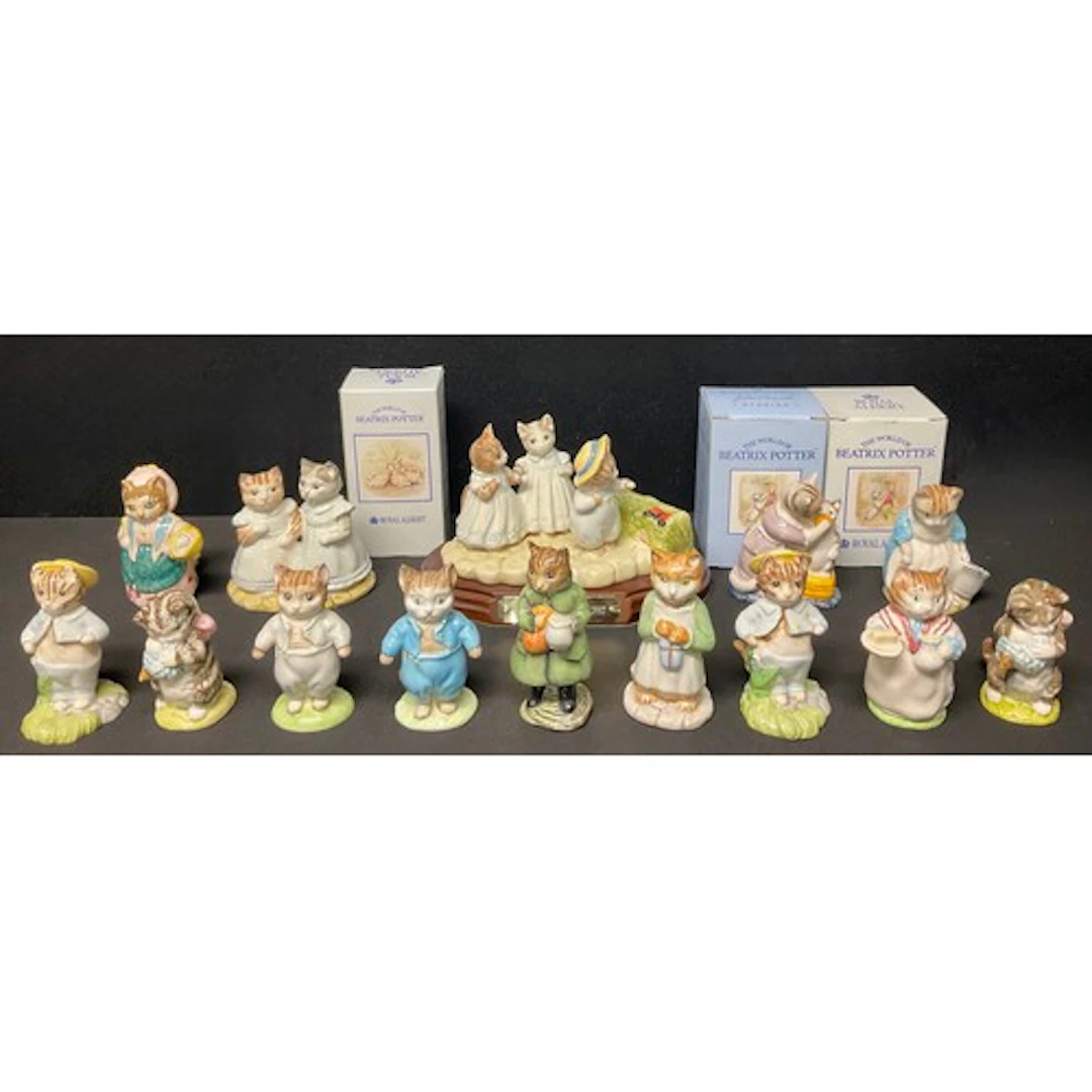 Beatrix Potter - a collection of Beswick, Royal Albert and R...