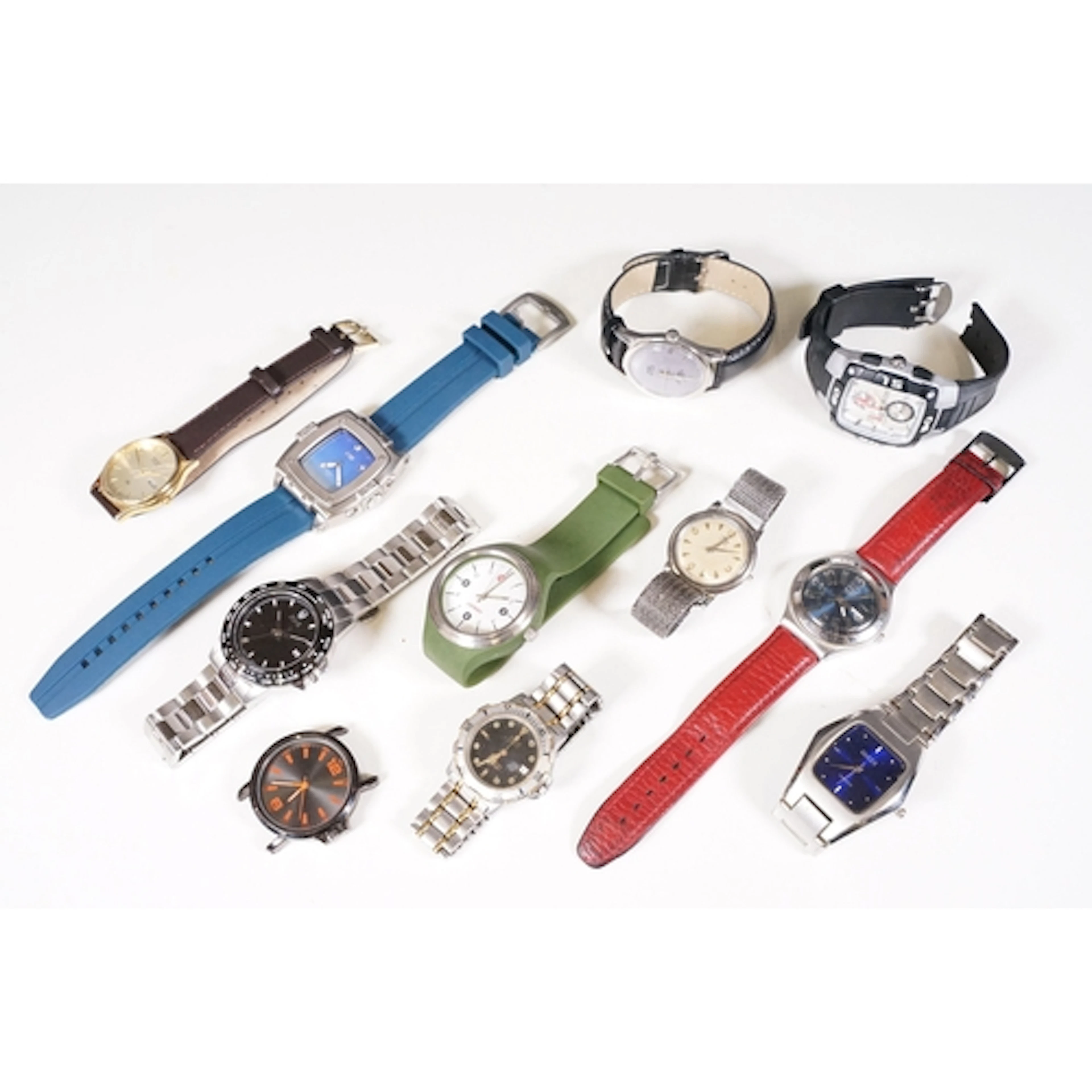 Collection of gents watches, to include: Seiko, Day Date, HM...