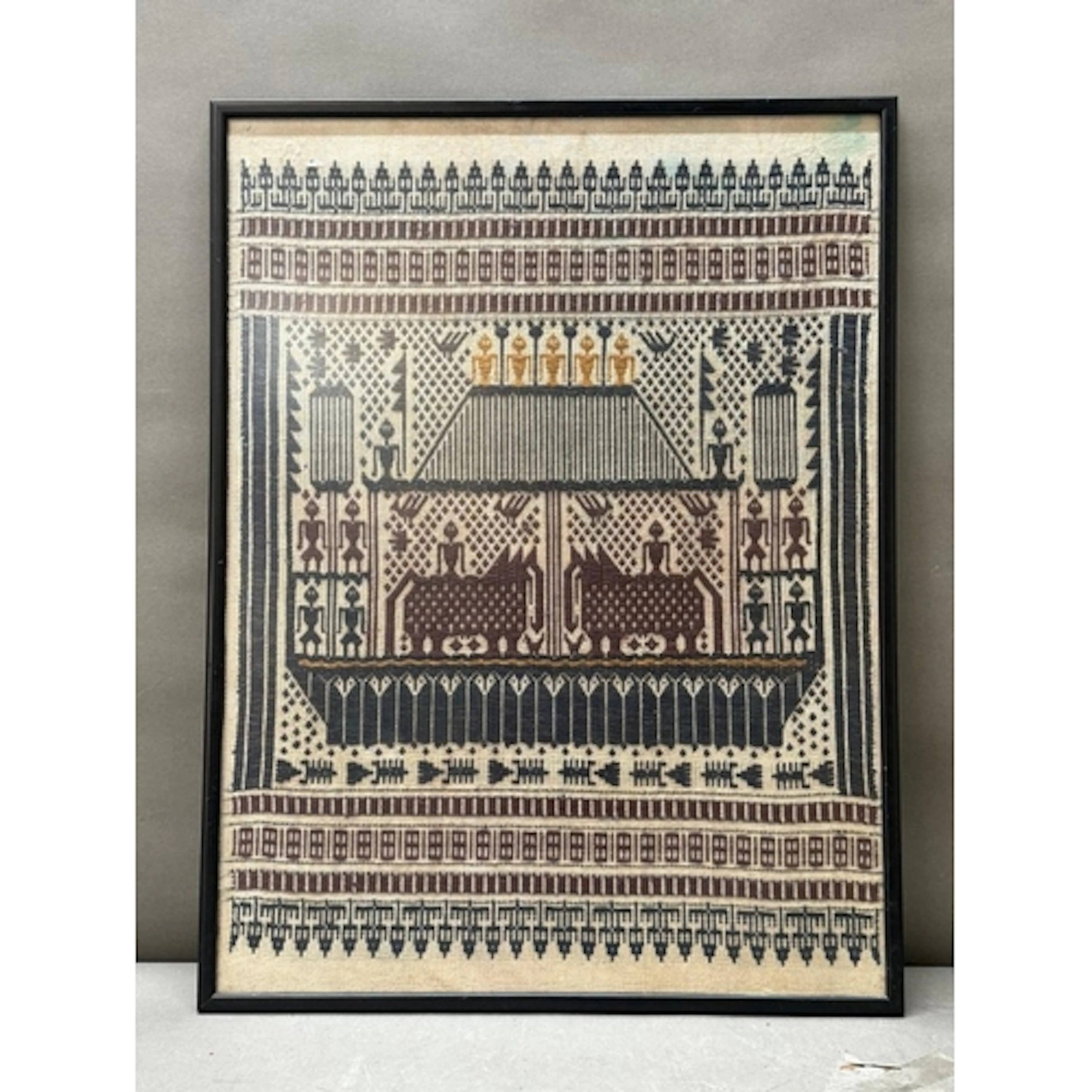 An early 20th Century Indonesian Tampan, from the Lampung re...