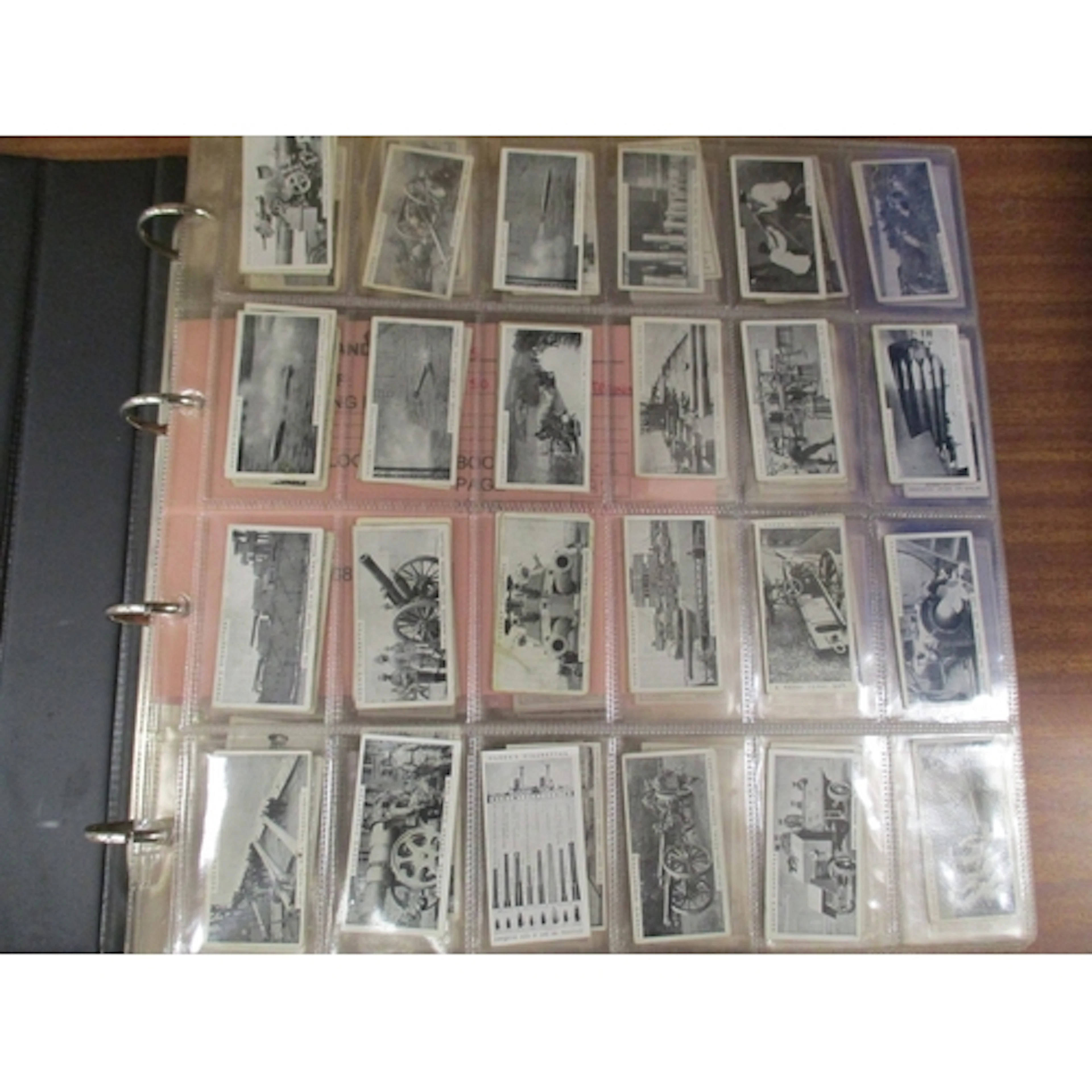 Collection in albums with complete sets including Ogdens Inf...