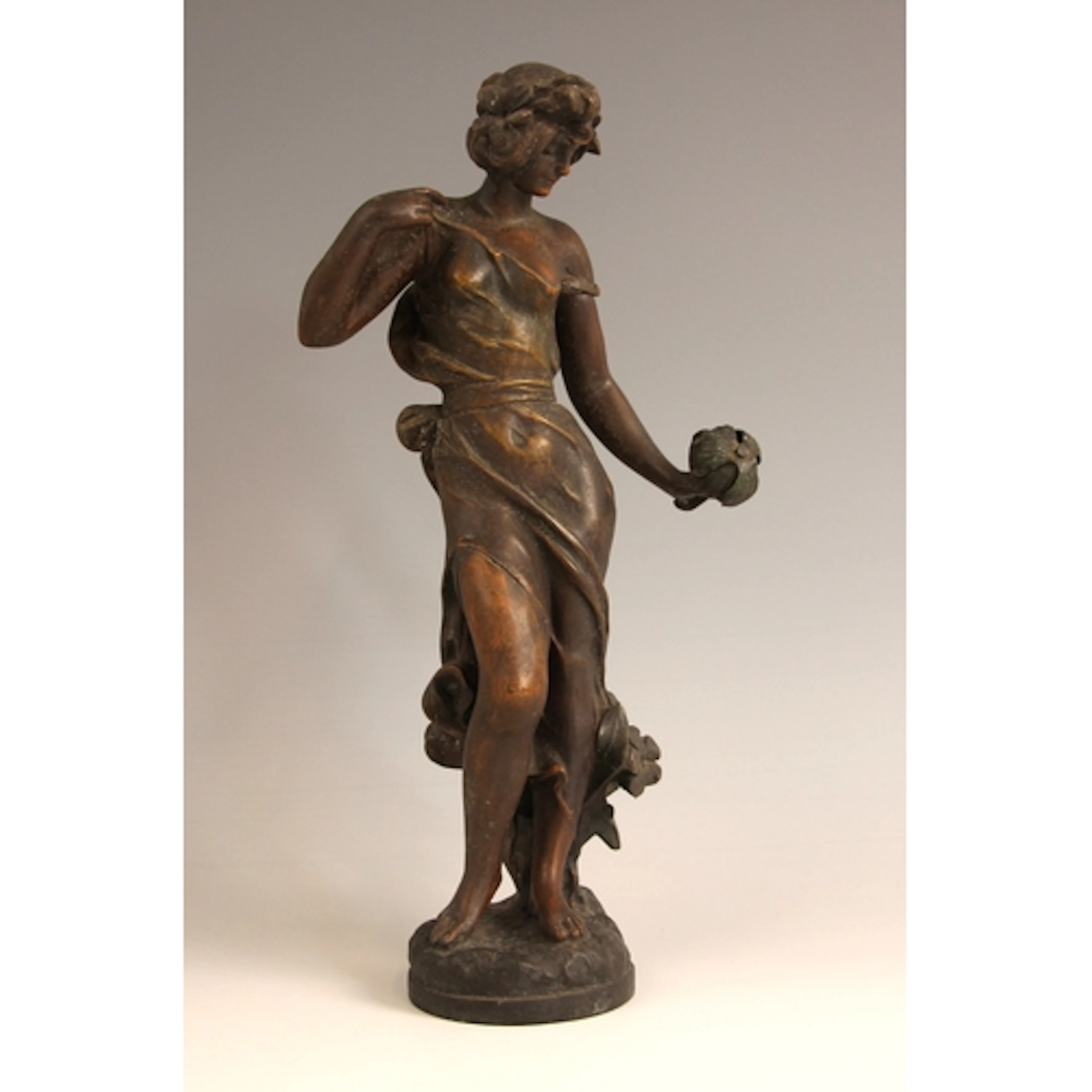 After Julien Caussé (French, 1869-1909), an Art Nouveau bron...