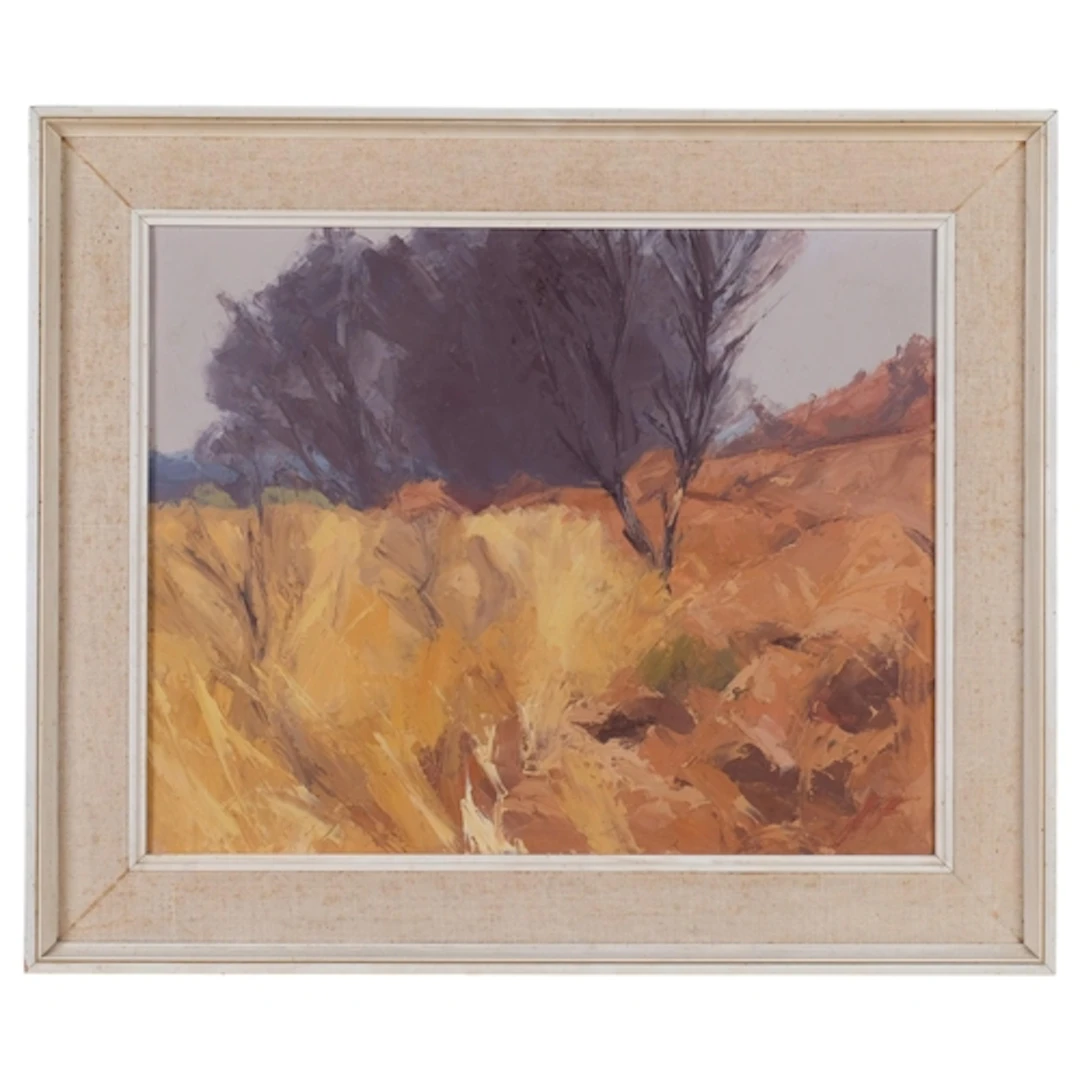 James Fry (1911 - 1985), landscape, oil on board, 40cm x 50c...
