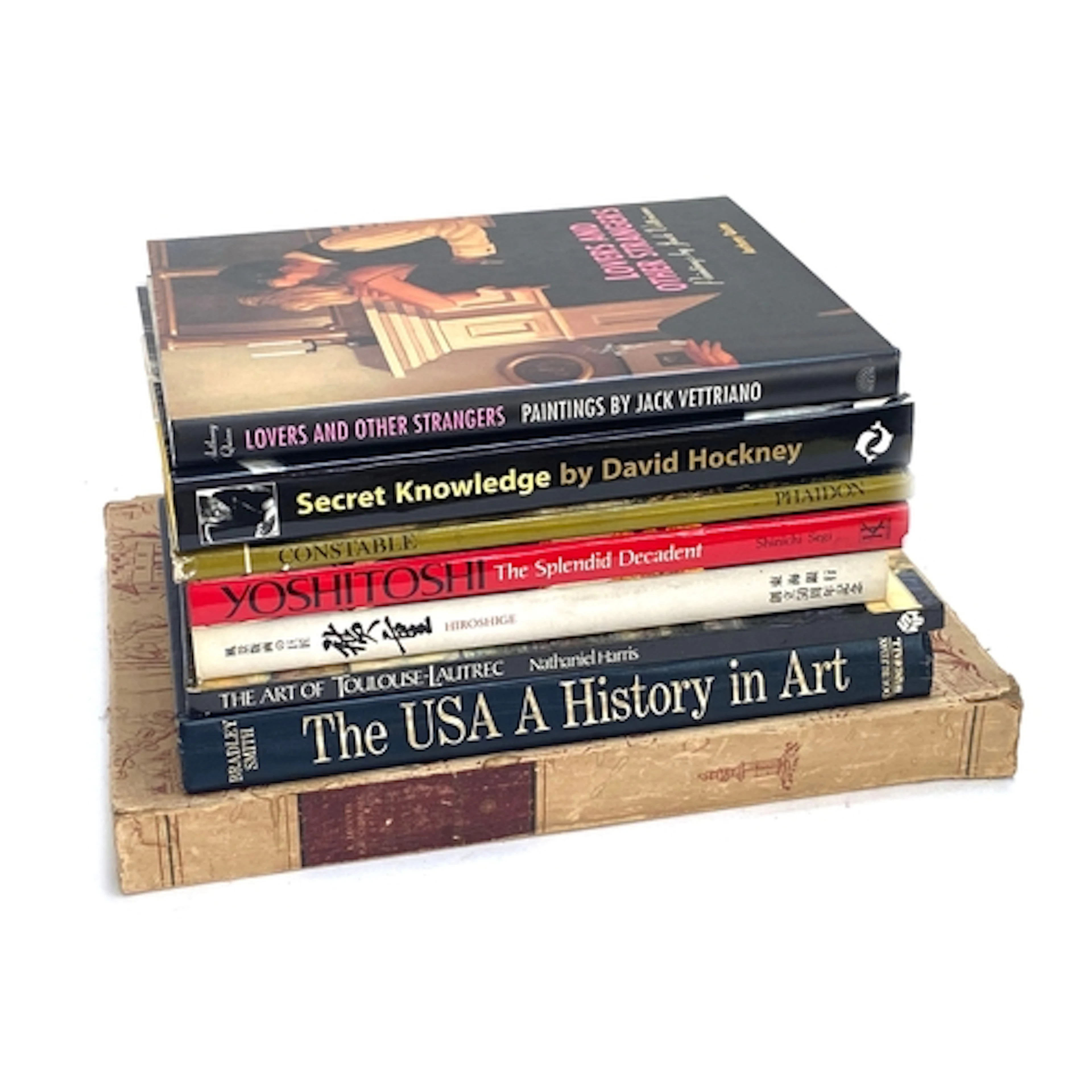 BOOKS, ART. Miscellaneous inc. British artists: Hockney, Vet...