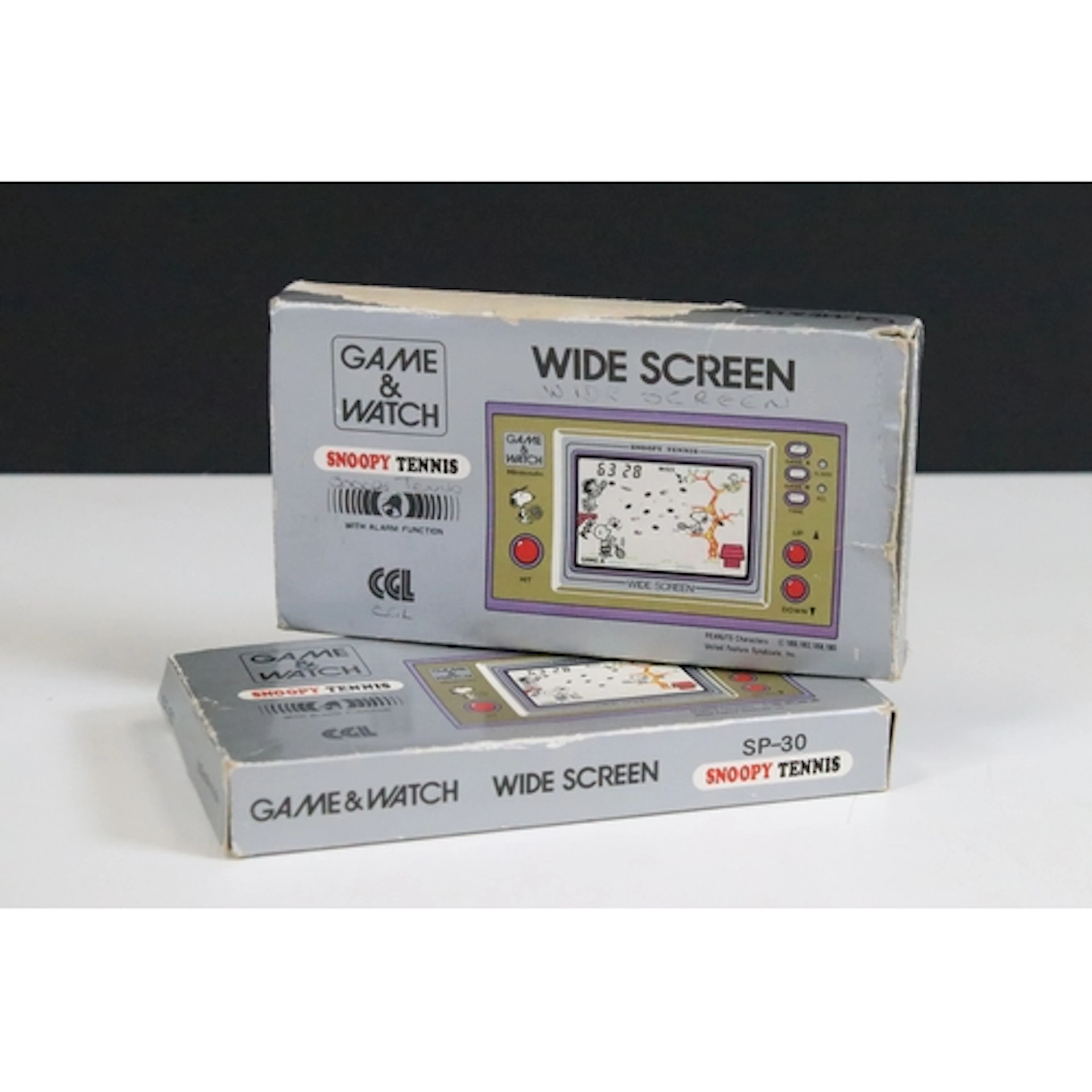 Retro Gaming - Two boxed Nintendo Game & Watch Snoopy Tennis...