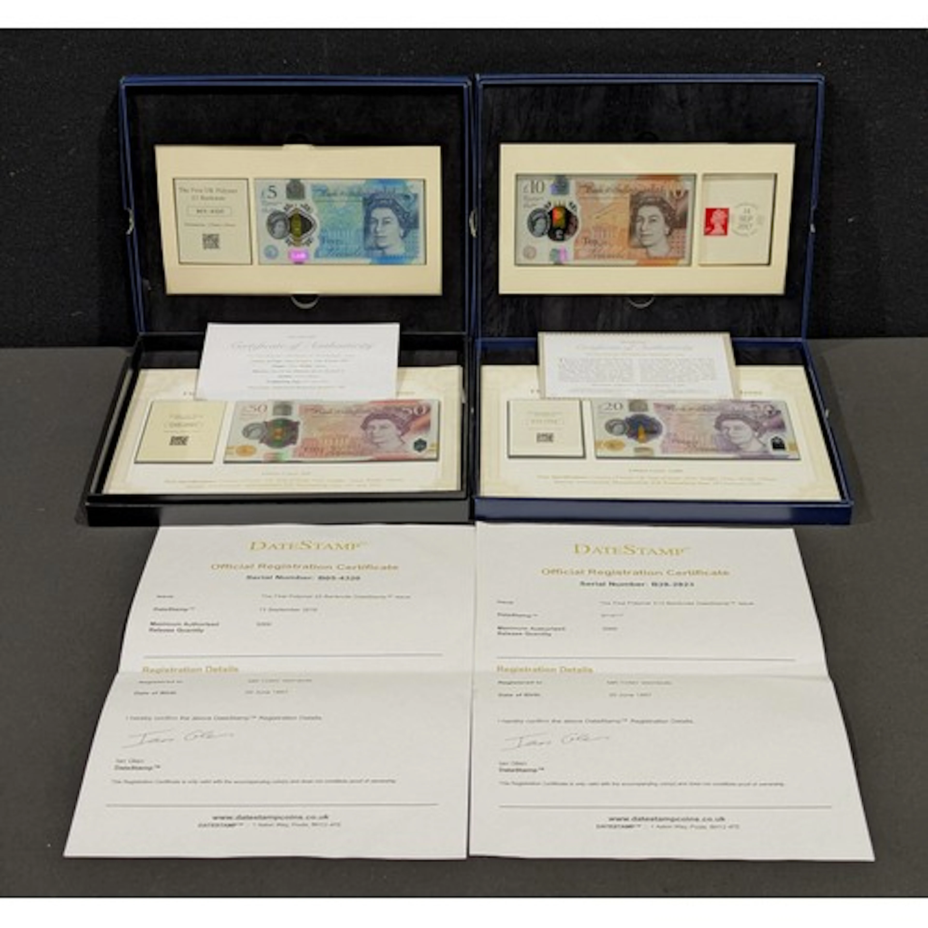 BANK OF ENGLAND - Queen Elizabeth II polymer banknotes to i...