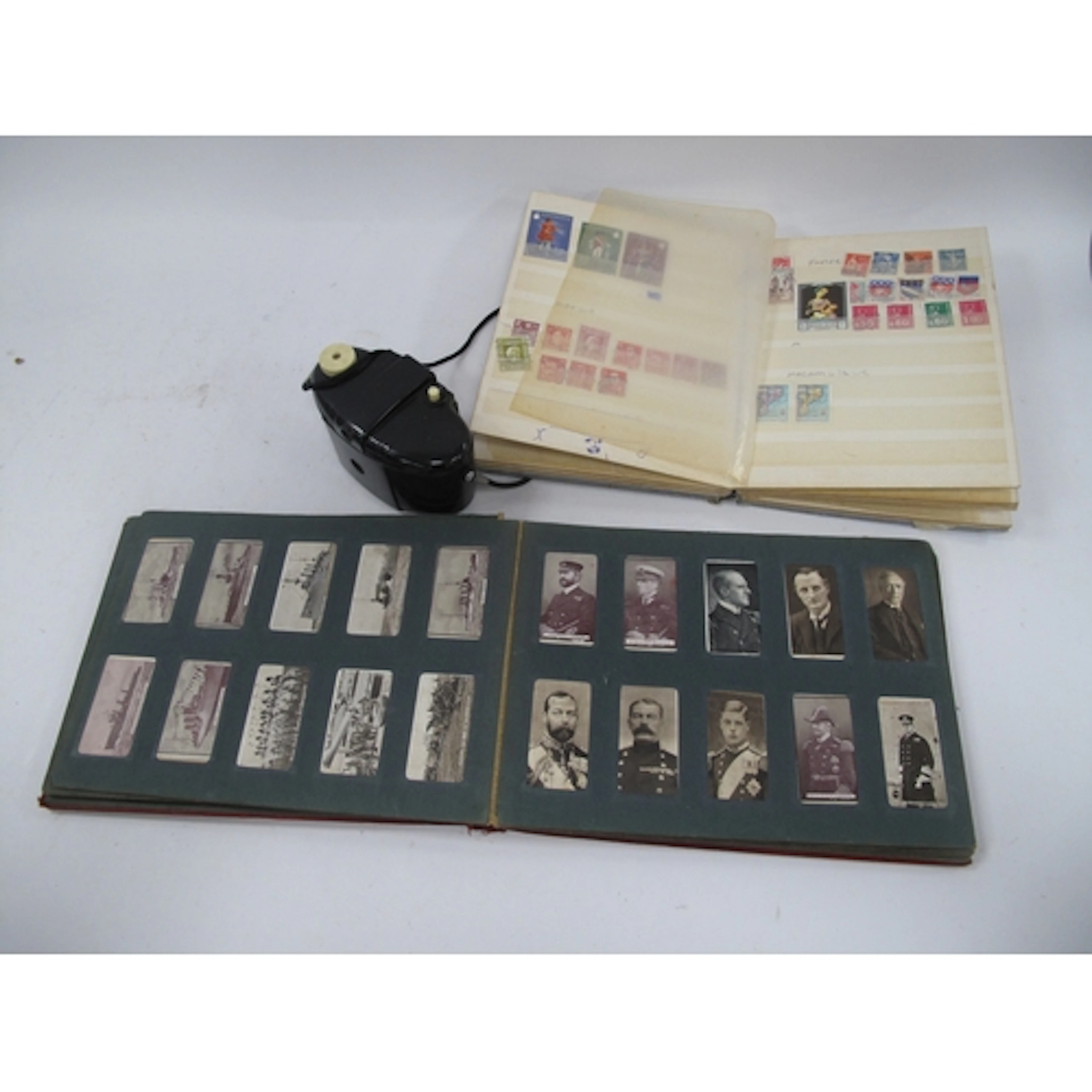 Wills Cigarette Card Album, stamp album, Kodak Brownie camer...