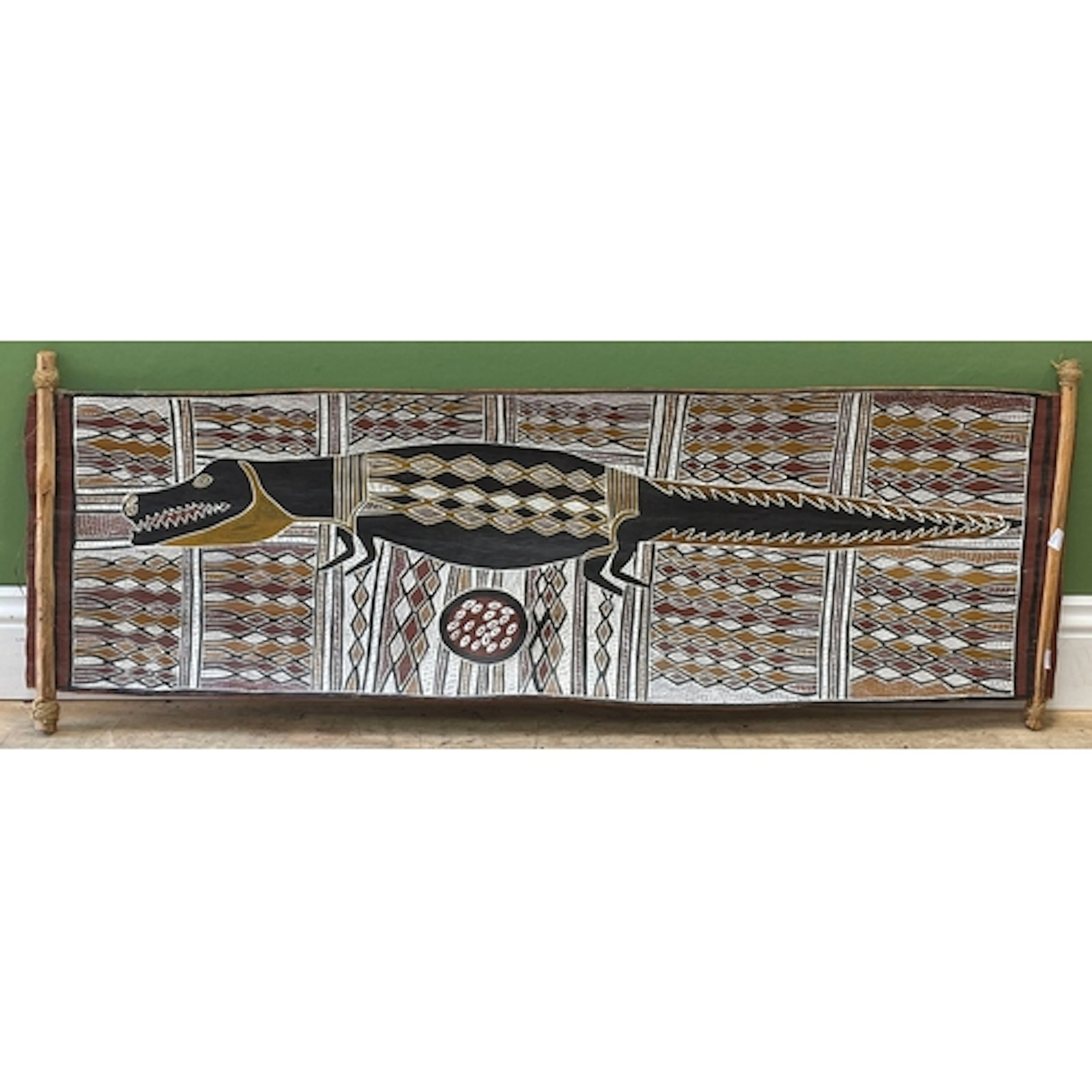 Aboriginal art interest: Watjinbuy Marawili (Australian, b.1...