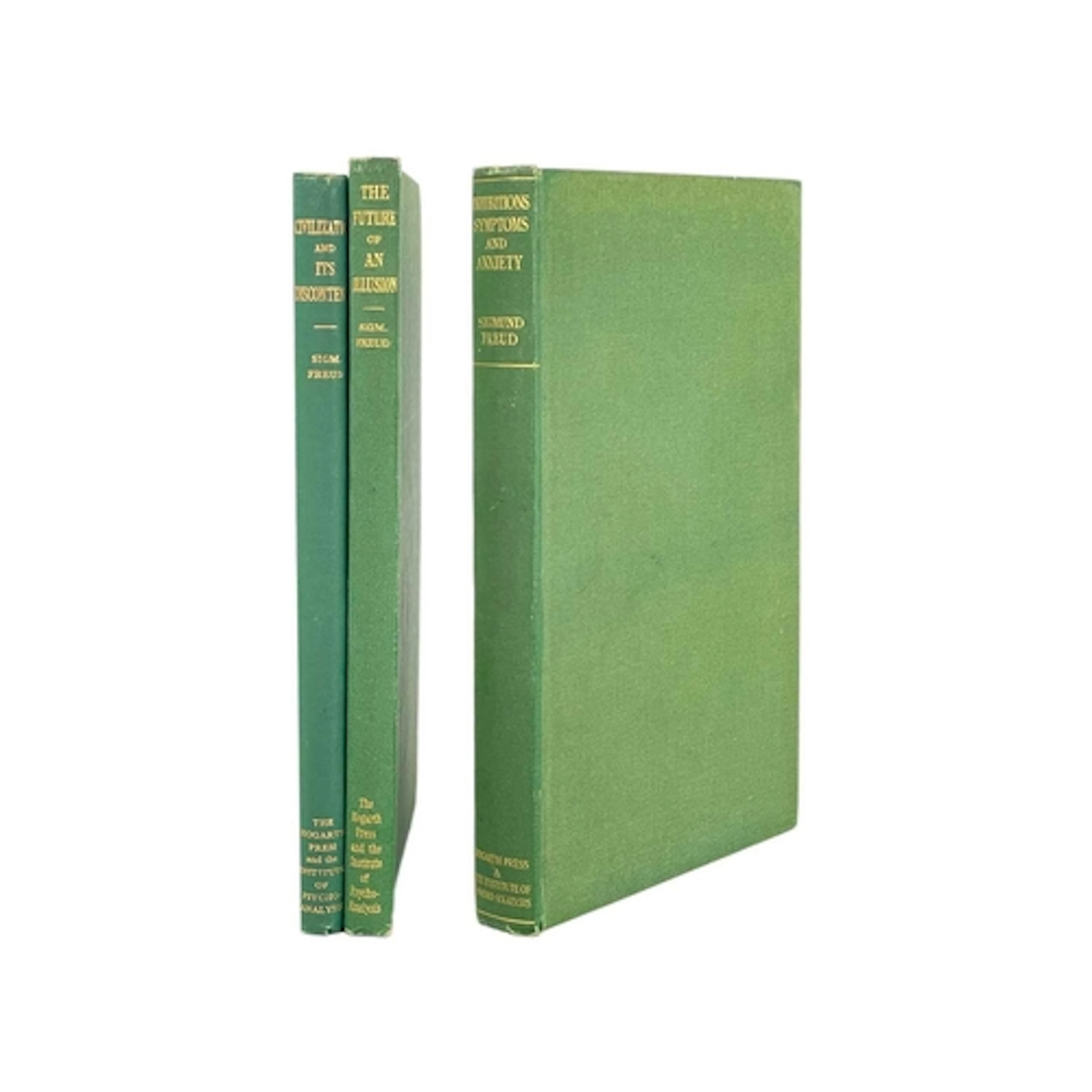 Sigmund Freud Three works 'Inhibitions, Symptoms and Anxiety...