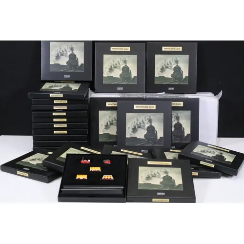 22 Boxed Atlas Editions Minitrains 1/220 models to include M...