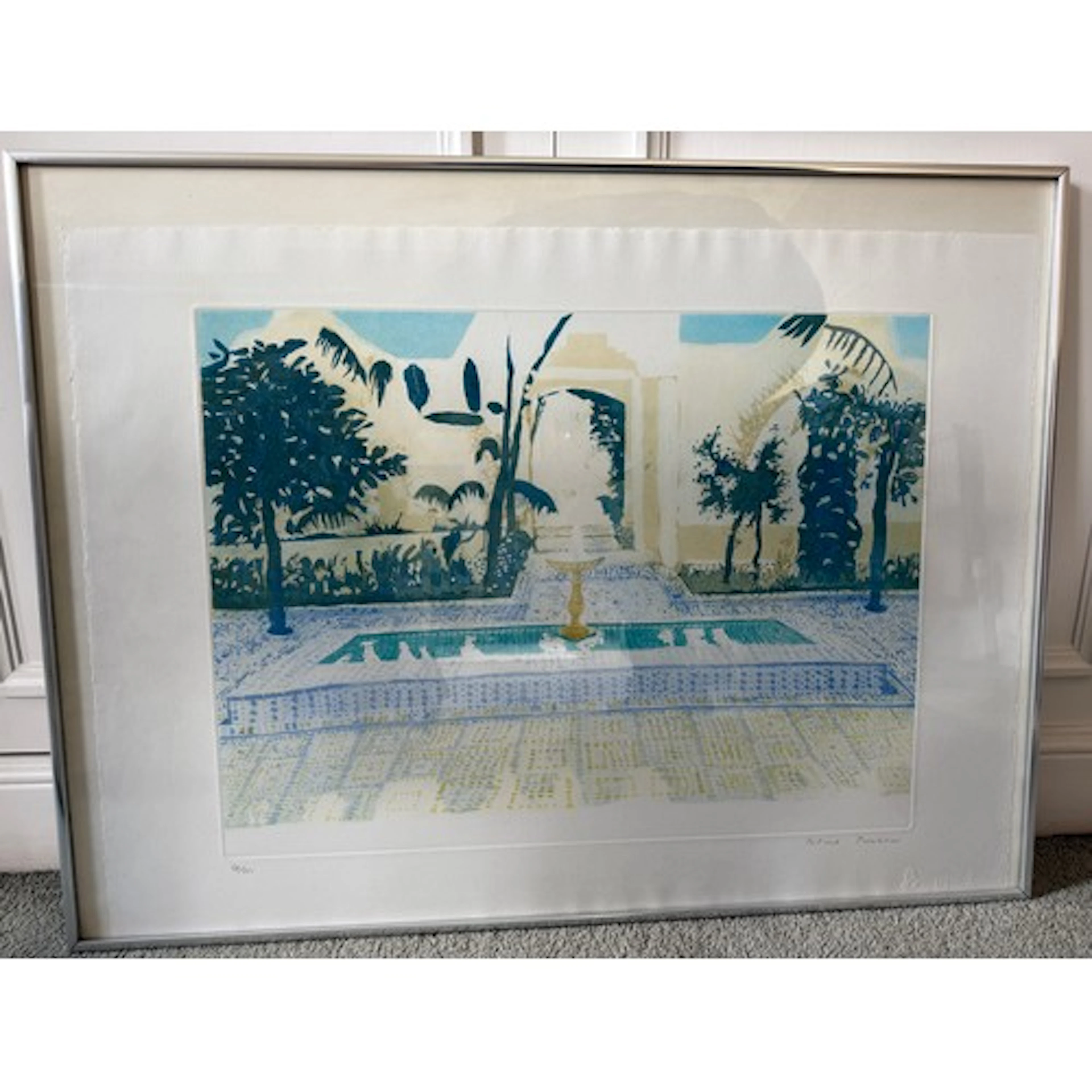 Patrick Procktor (1936 -2003) 'Favourites' Courtyard/signed,...