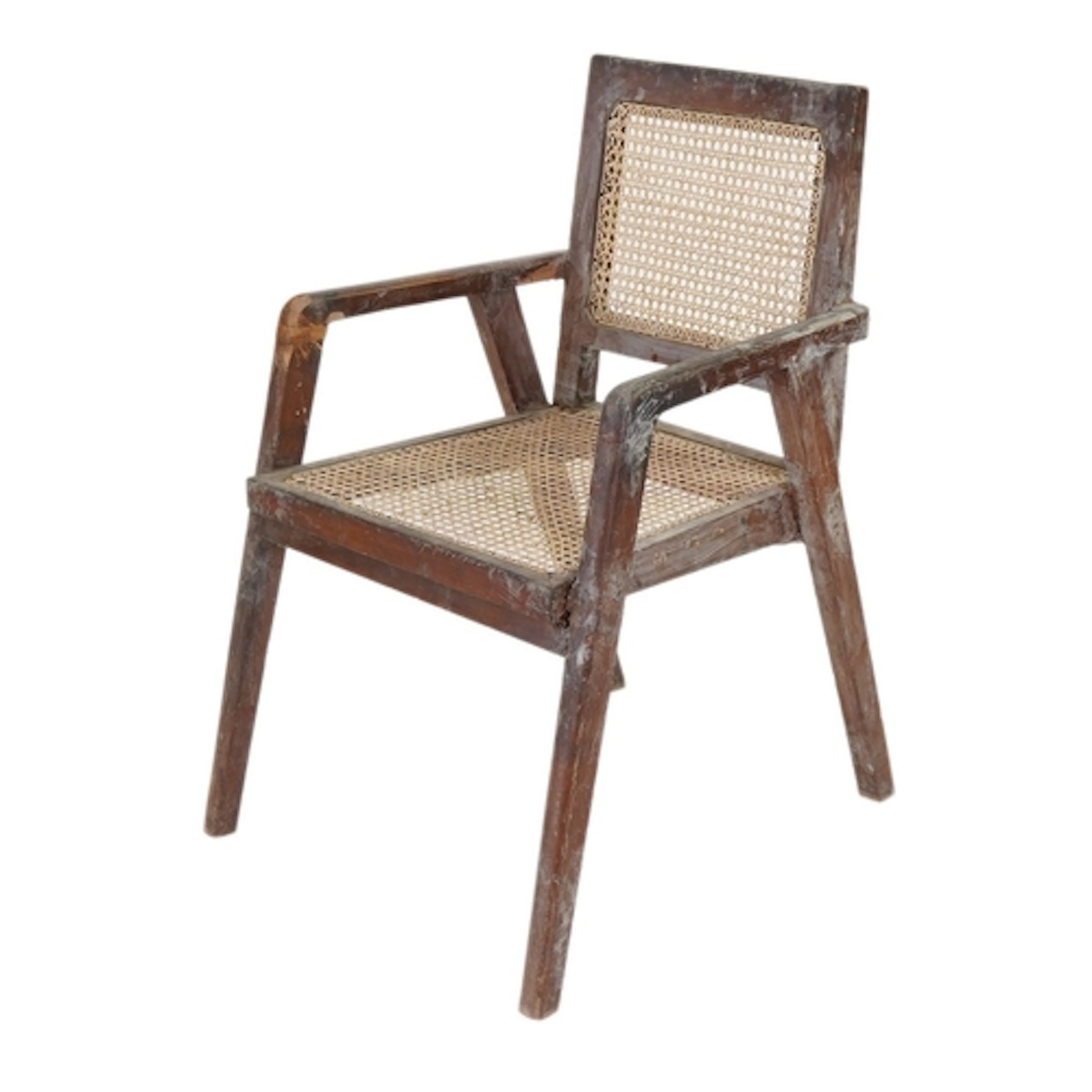 Manner of Pierre Jeanneret (Swiss, 1896-1967): A solid teak ...