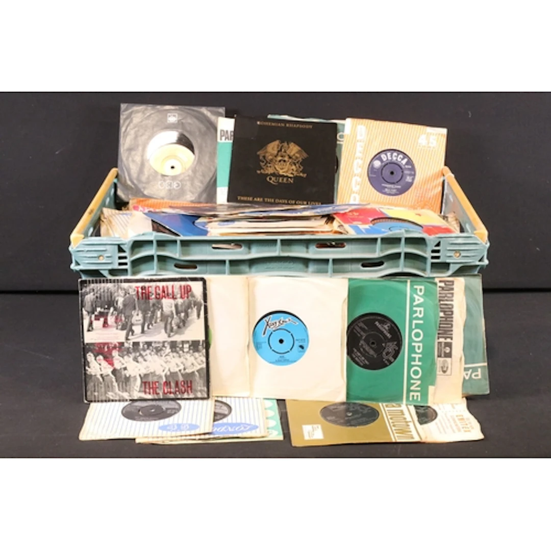Vinyl - Approx 400 Rock, Pop, Soul 7" singles to include The...