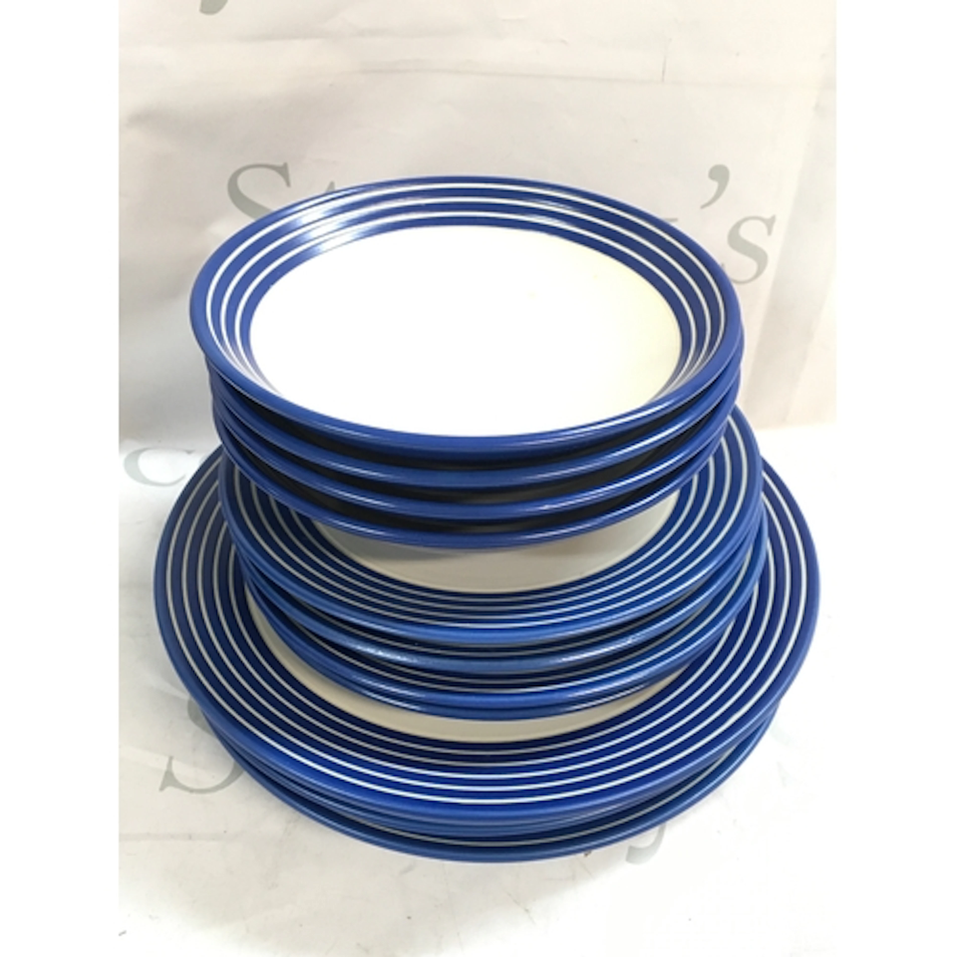 Denby four dinner plates, four sandwich plates, four bowls&n...