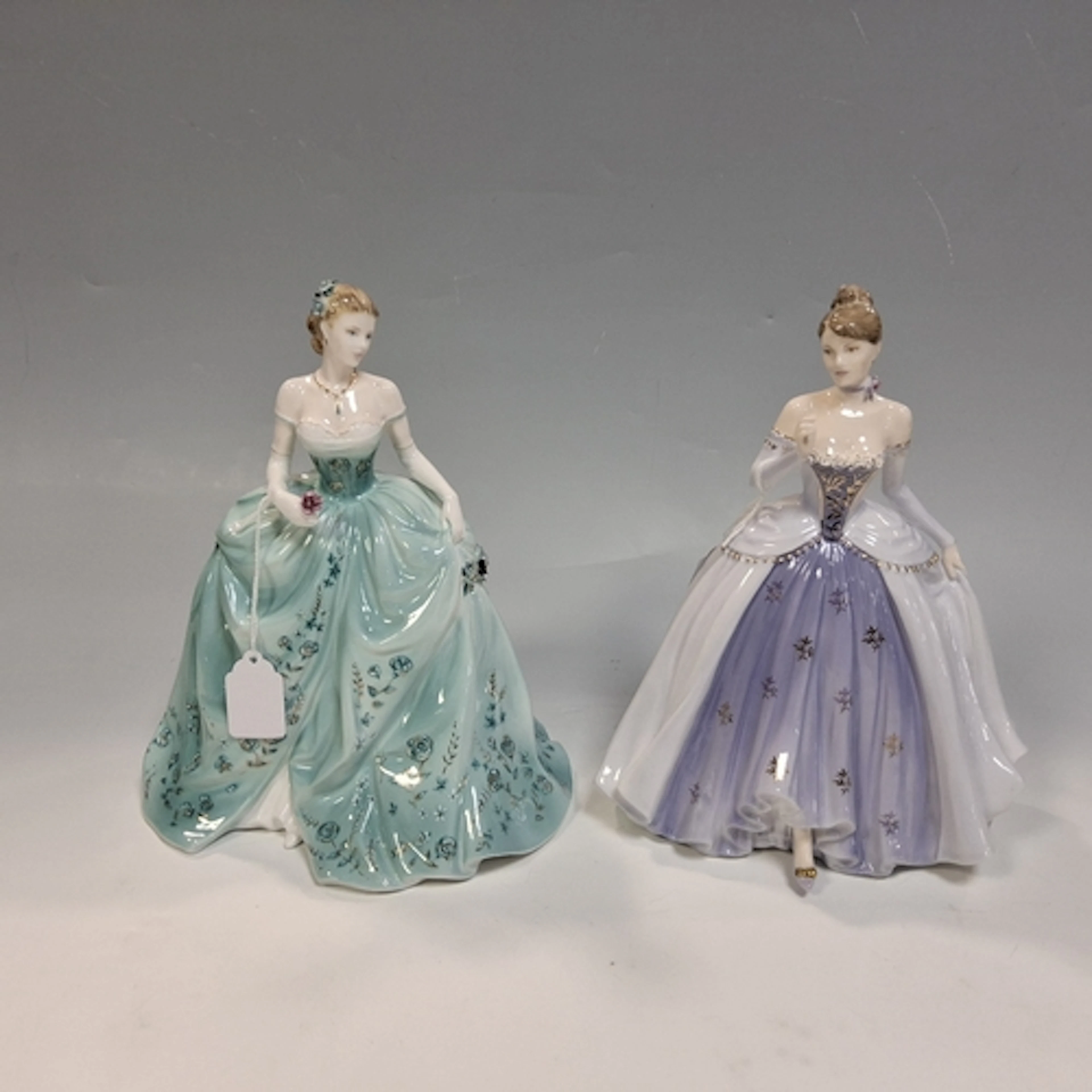 TWO COAPLORT LIMITED EDITION FIGURINES, from the Elizabeth E...