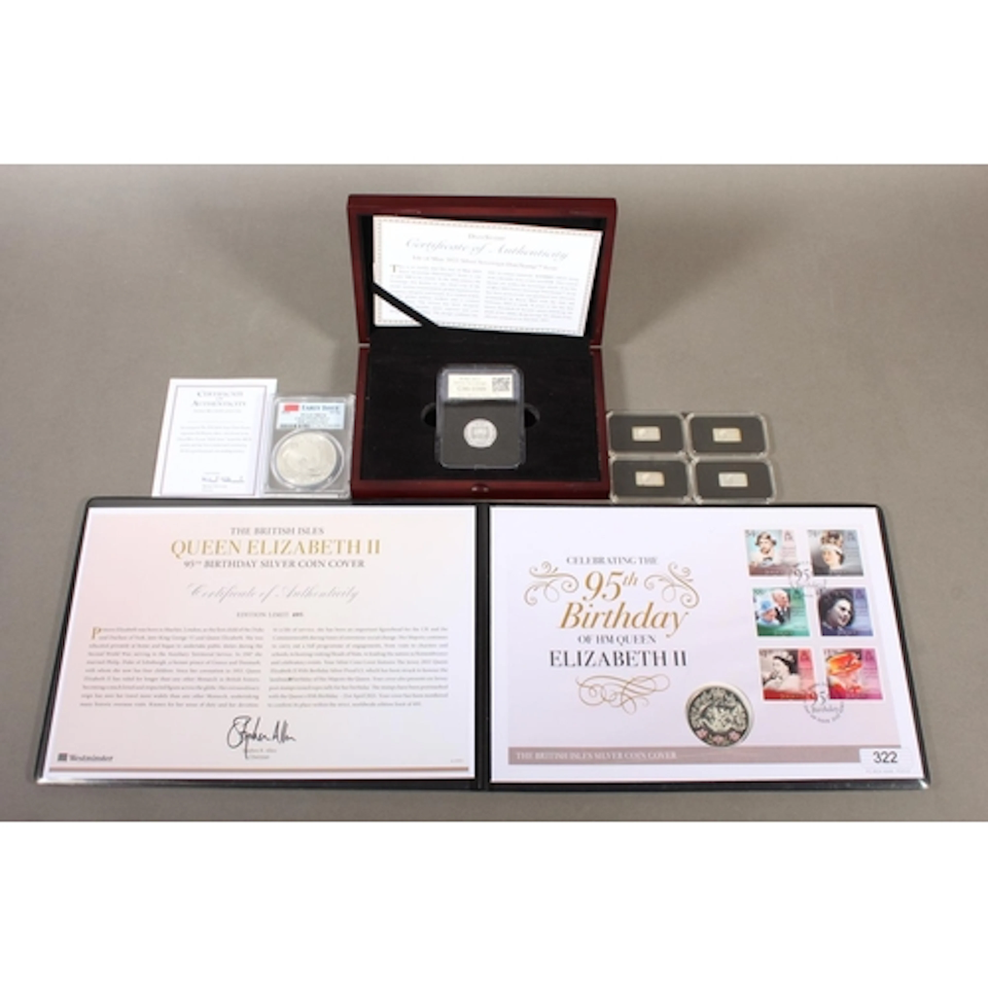BAILIWICK OF JERSEY Queen Elizabeth II (1952-2022) silver pr...
