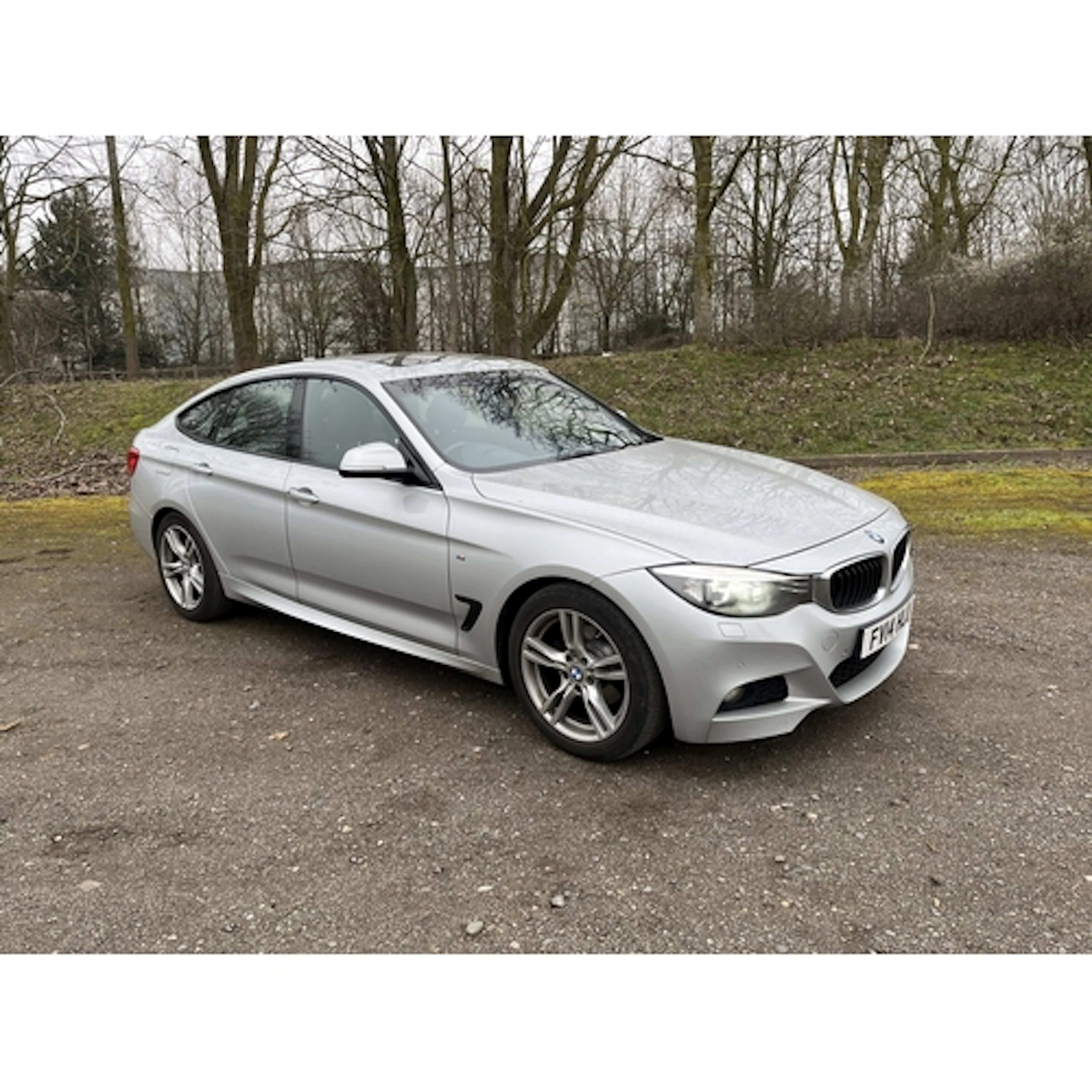 A 2014 BMW 320D M SPORT GT AUTO 5 DOOR HATCHBACK CAR in silv...