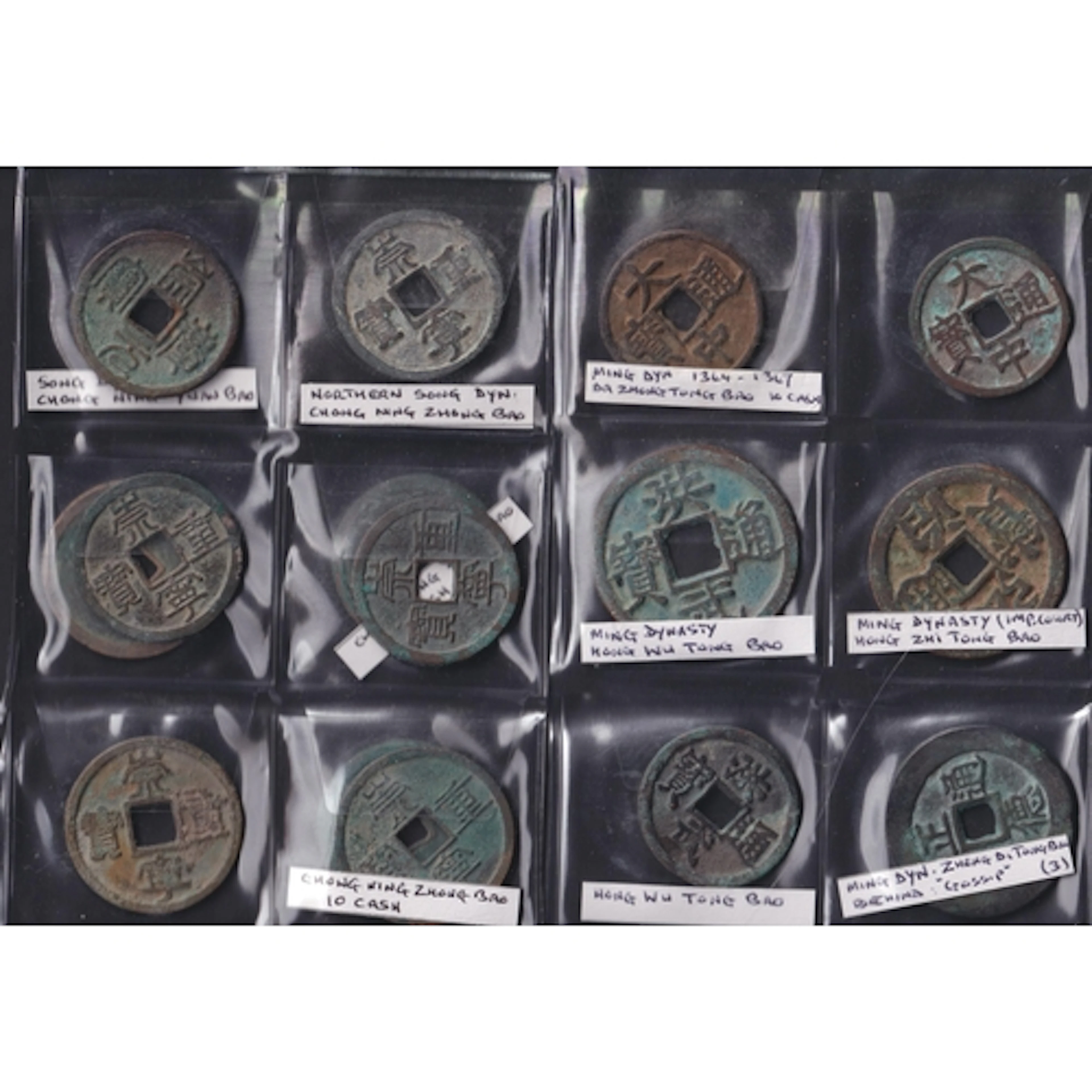 Large Multi-Dynasty Cash Coins Including Dynastic Rebels, a ...