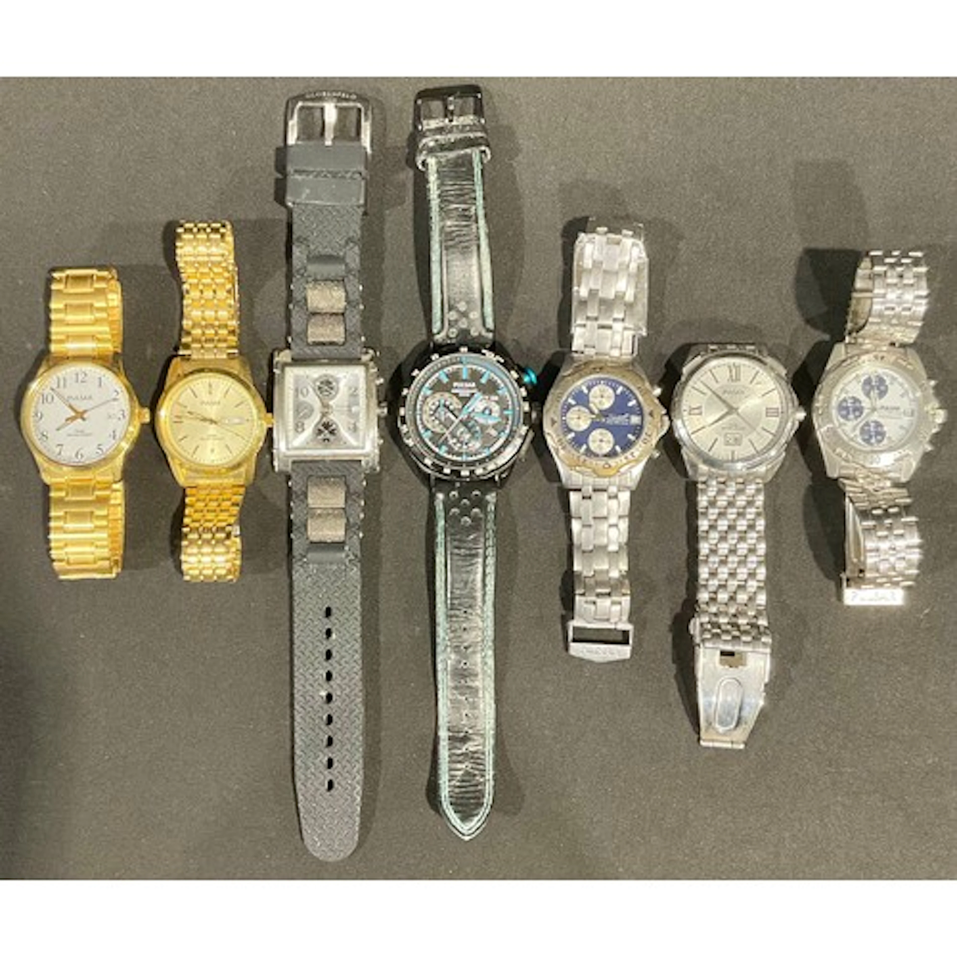 Watches - Pulsar Chronograph V657-x021 100m watch; another P...