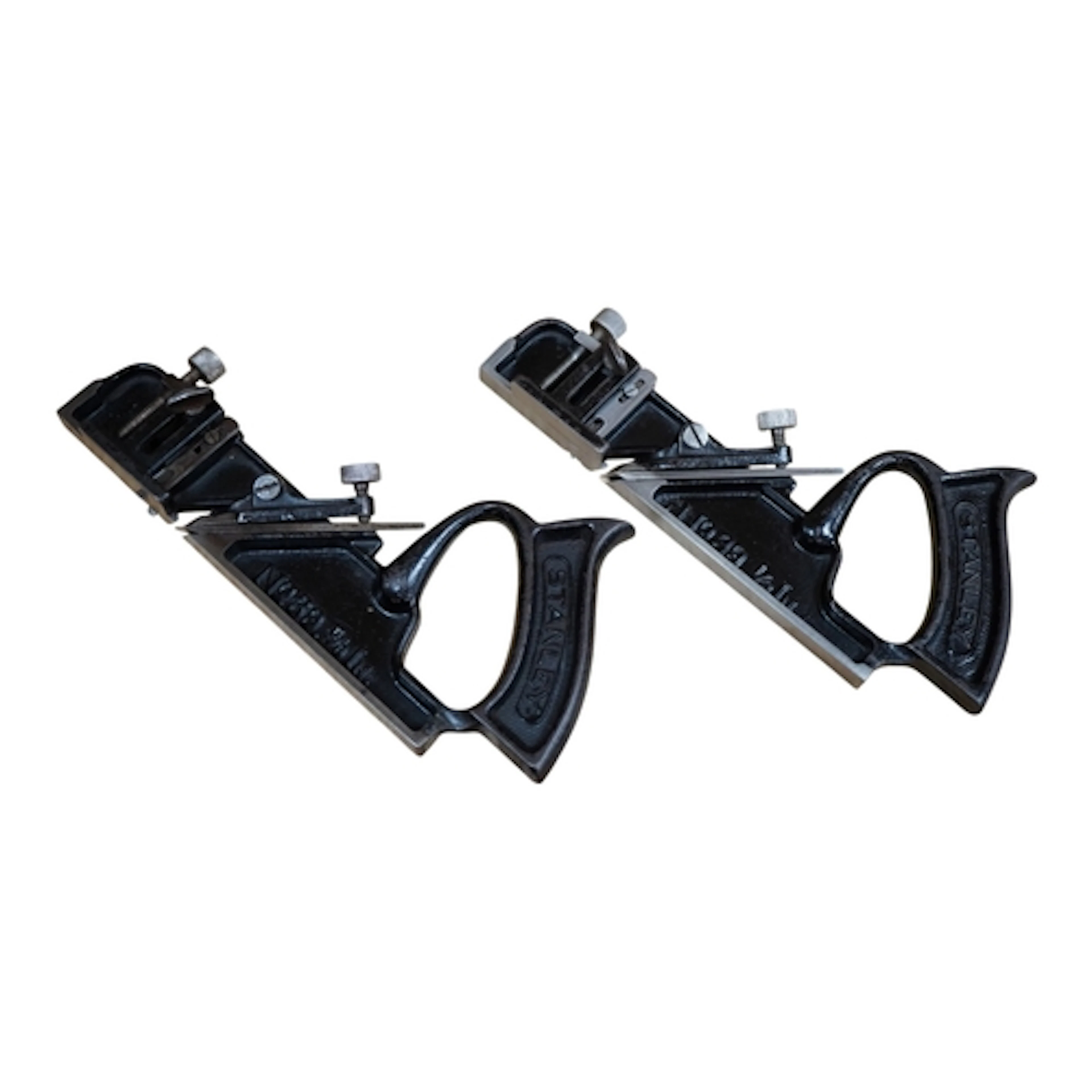 Two Stanley No.39 Dado planes; cast iron bodies with depth s...