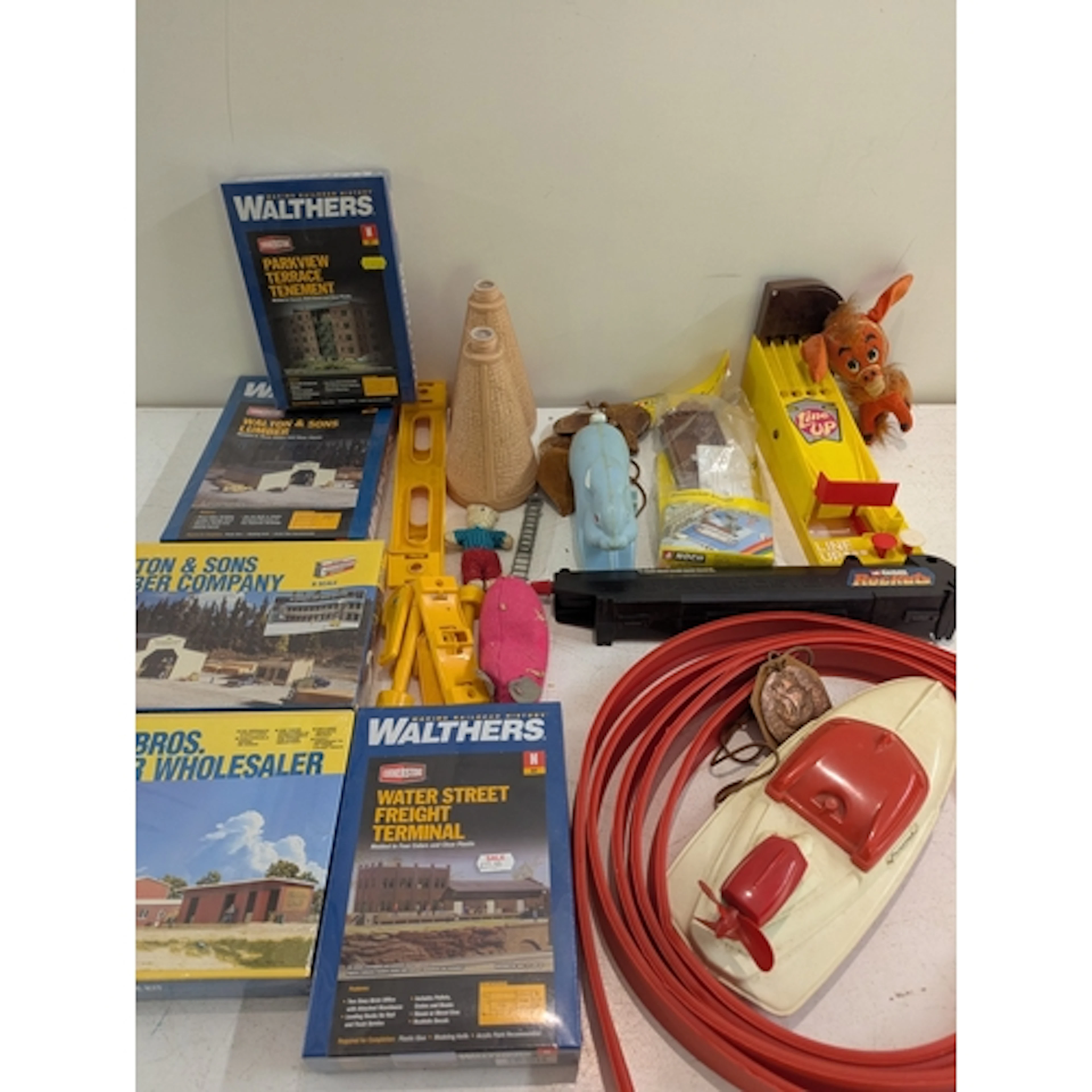 Mixed toys to include a Corgi Rocket Super Booster, Walthers...