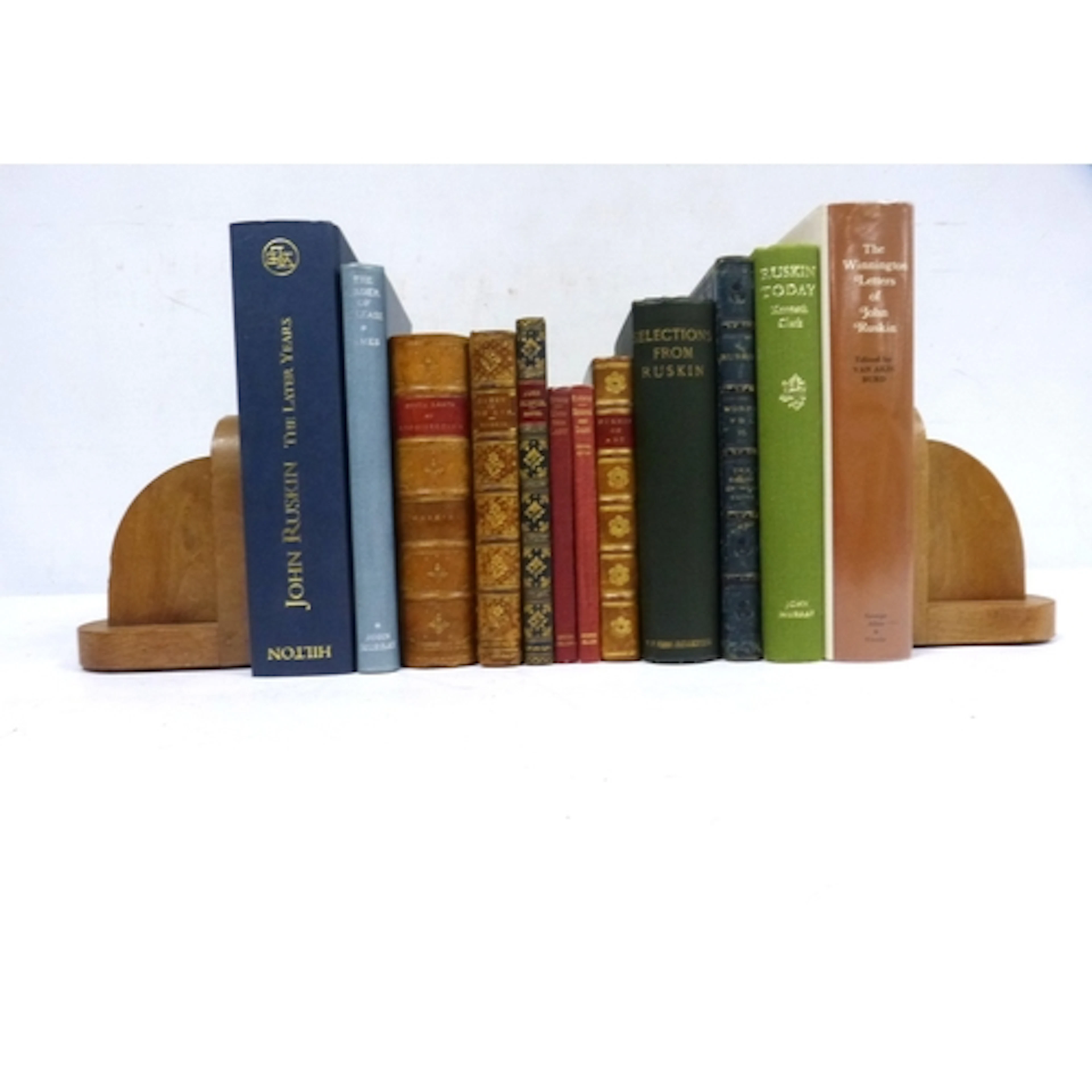 RUSKIN JOHN. 11 various vols. by or re. Ruskin in...