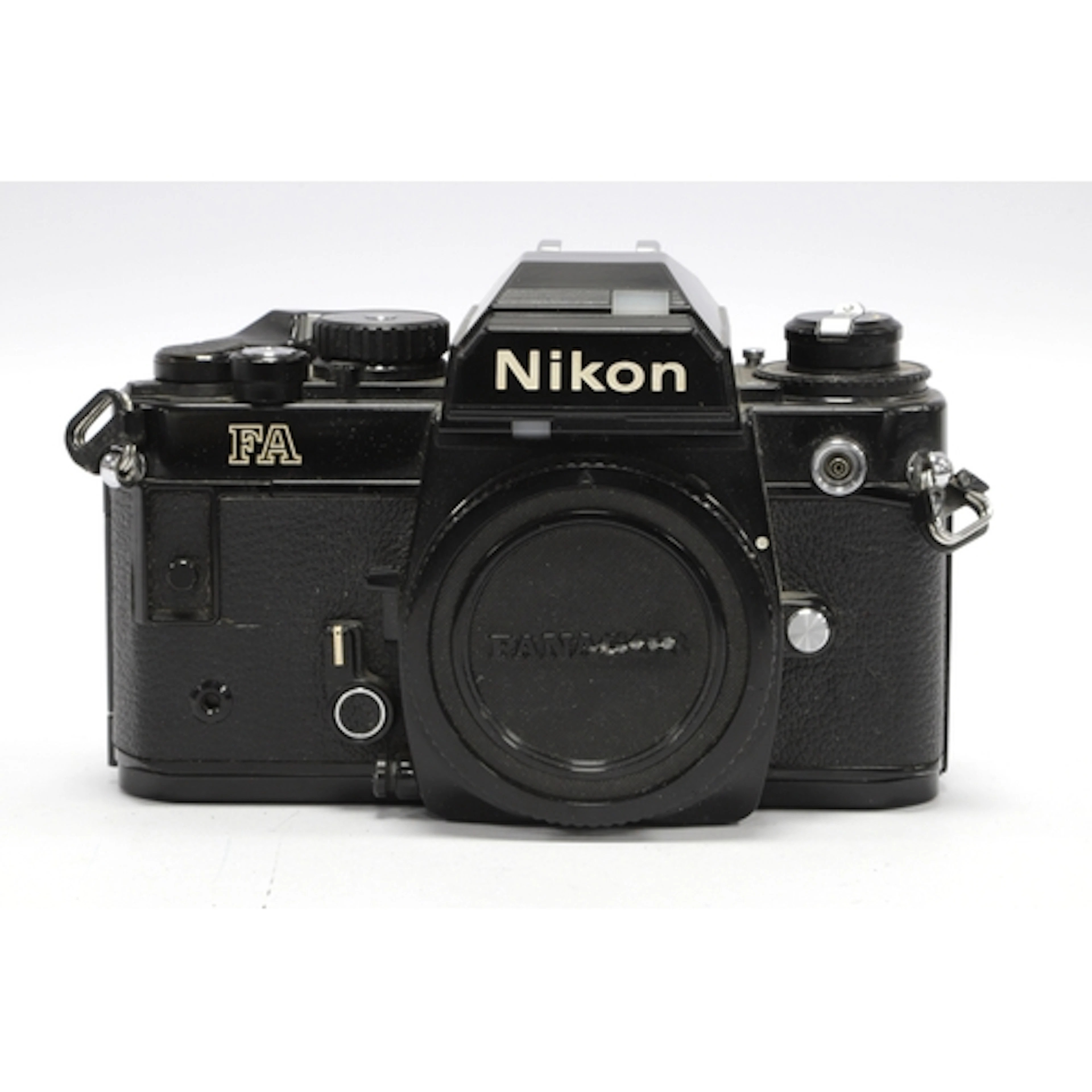 Nikon FA 35mm SLR Film Camera Body, black, Untested.