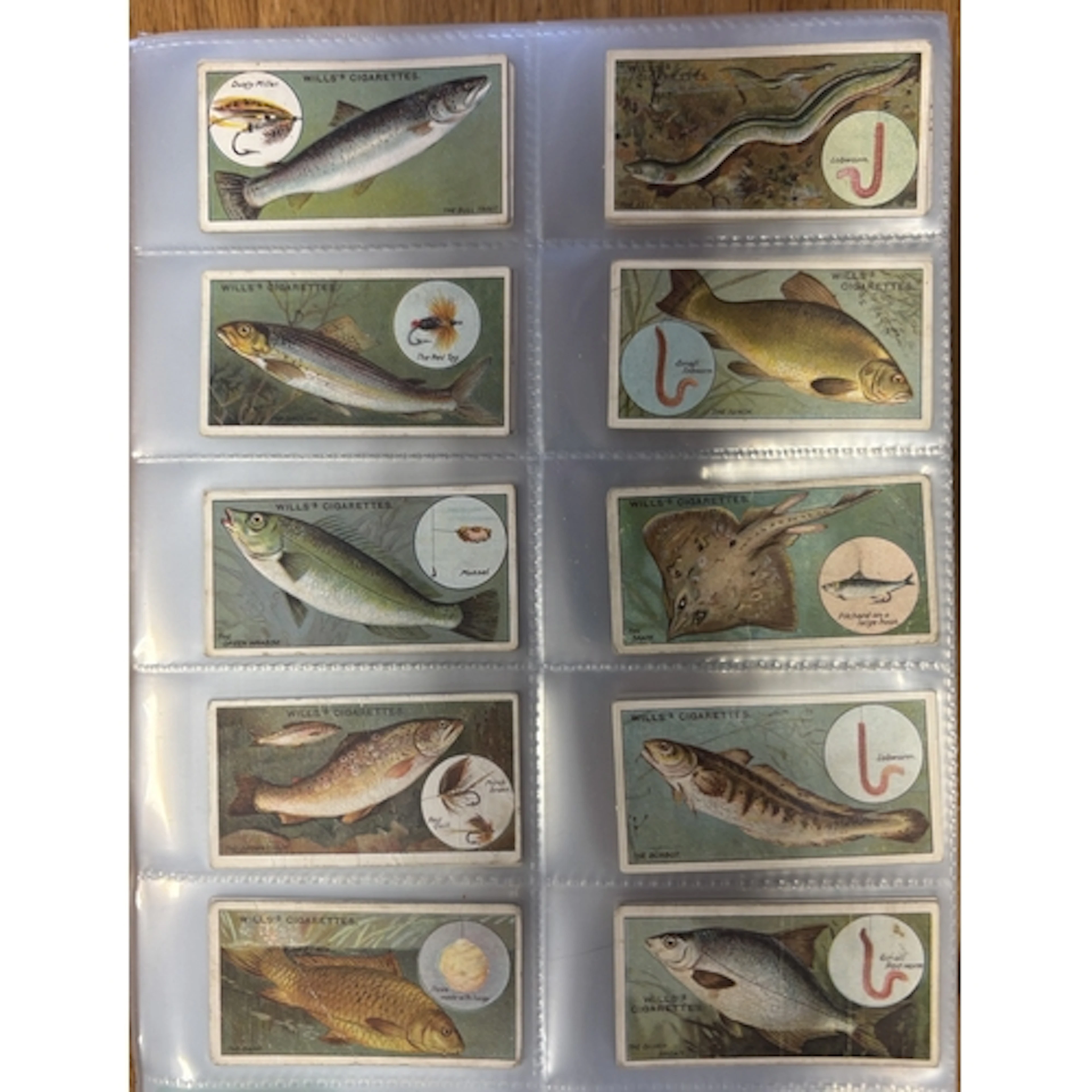 Collection of complete and part sets in 7 albums, generally ...