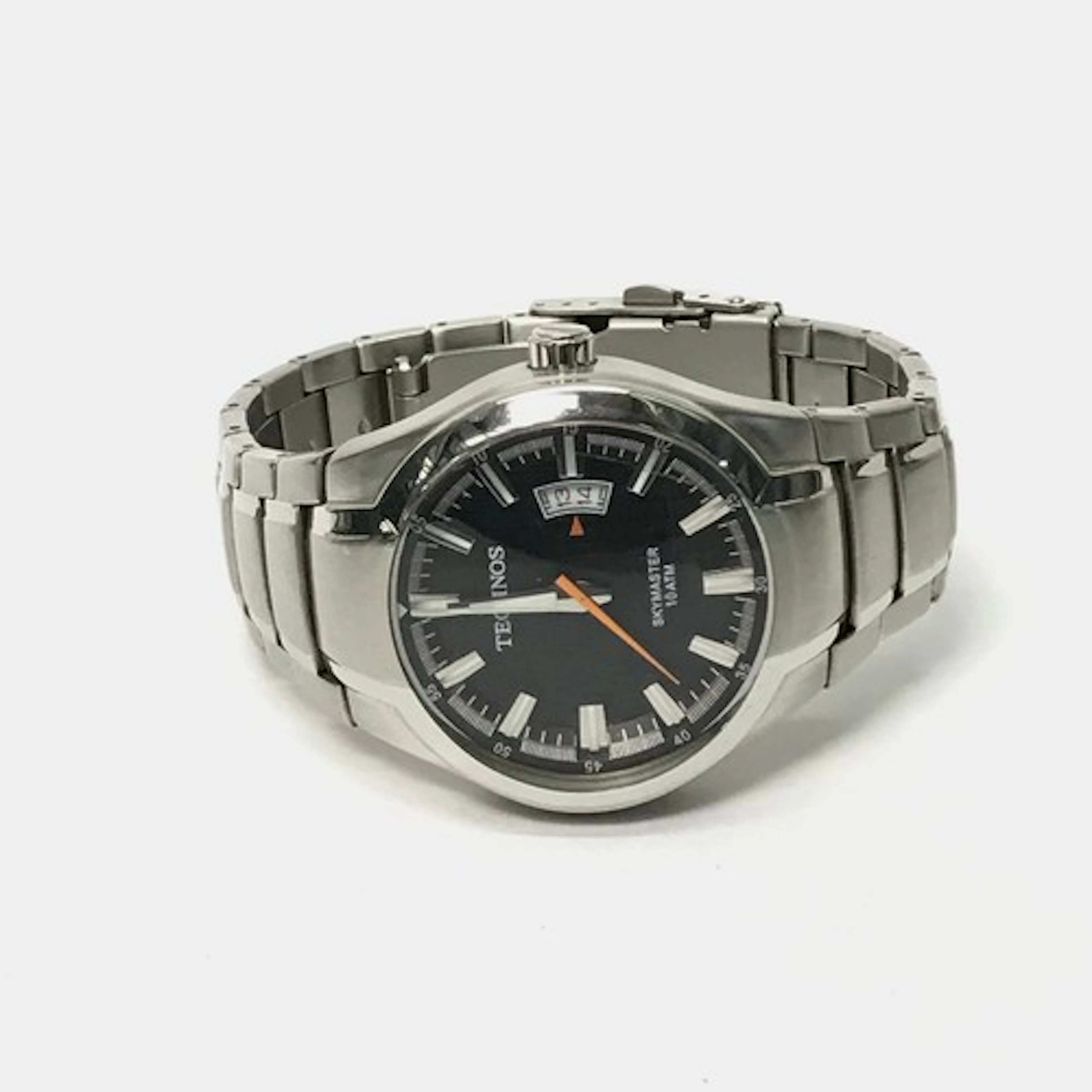 A Tehcnos Spymaster stainless steel quartz bracelet watch, 4...