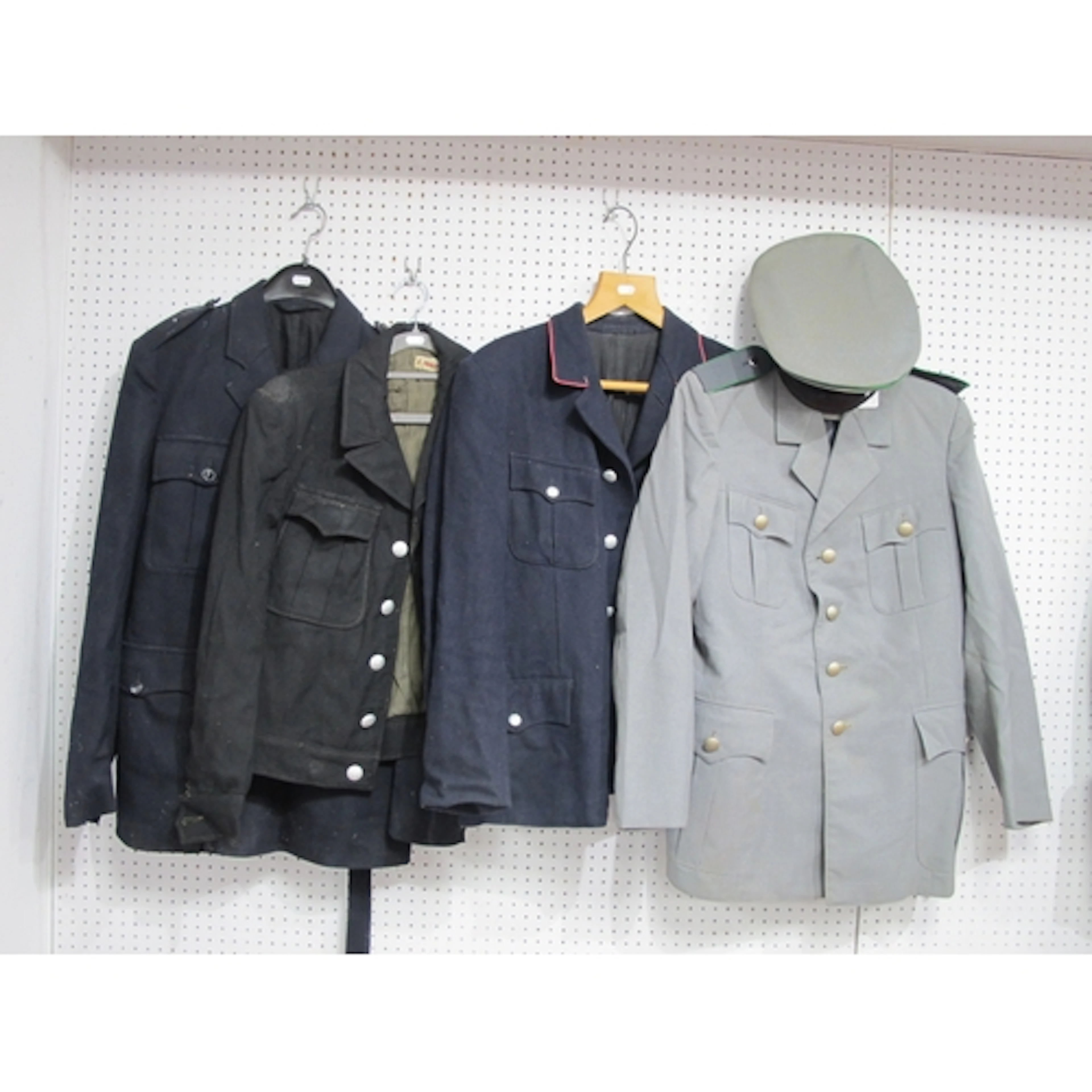 WWII German Third Reich Fire Protection Police Jacket, unkno...