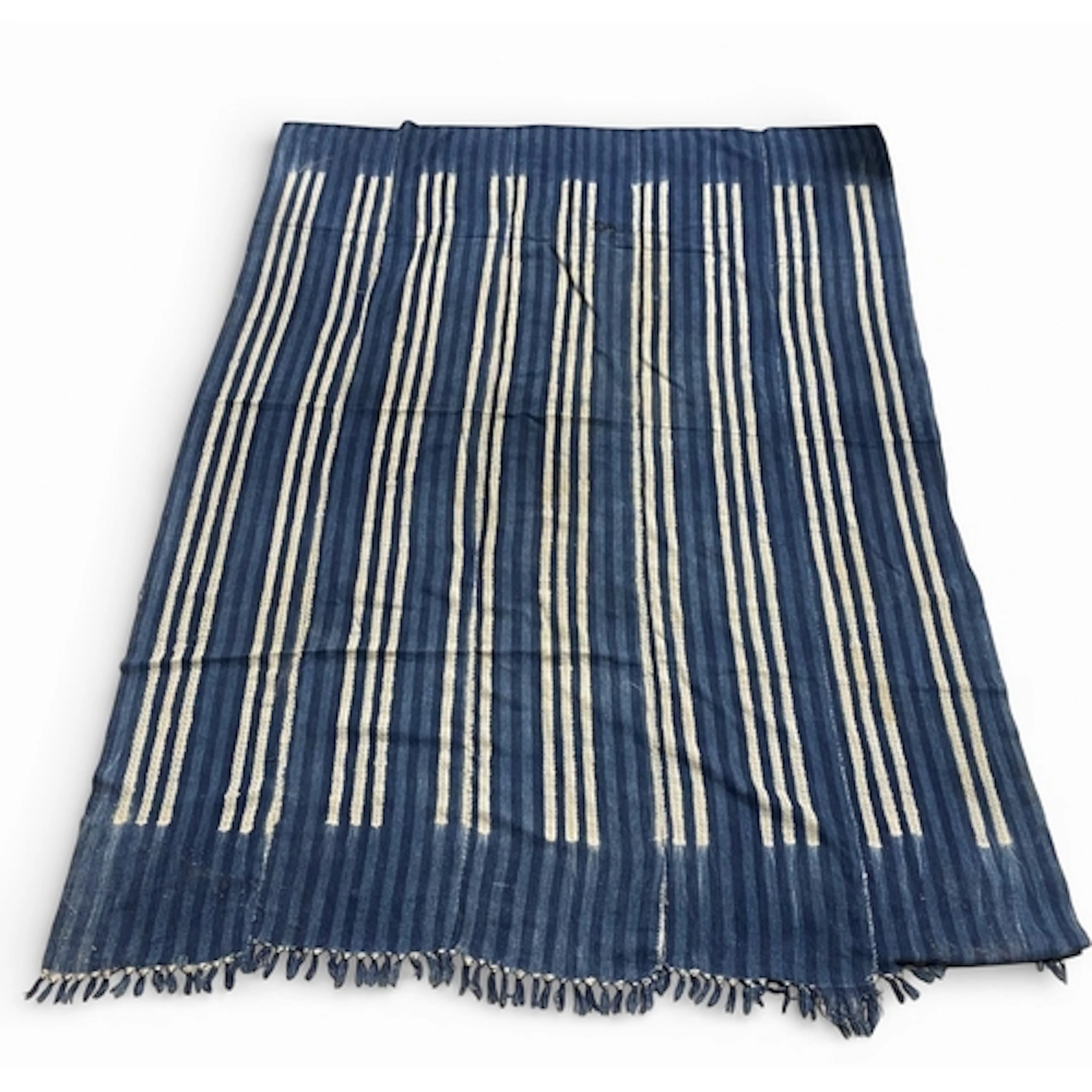 A BAOULE TEXTILE FROM THE IVORY COAST 154cm x 117cm...
