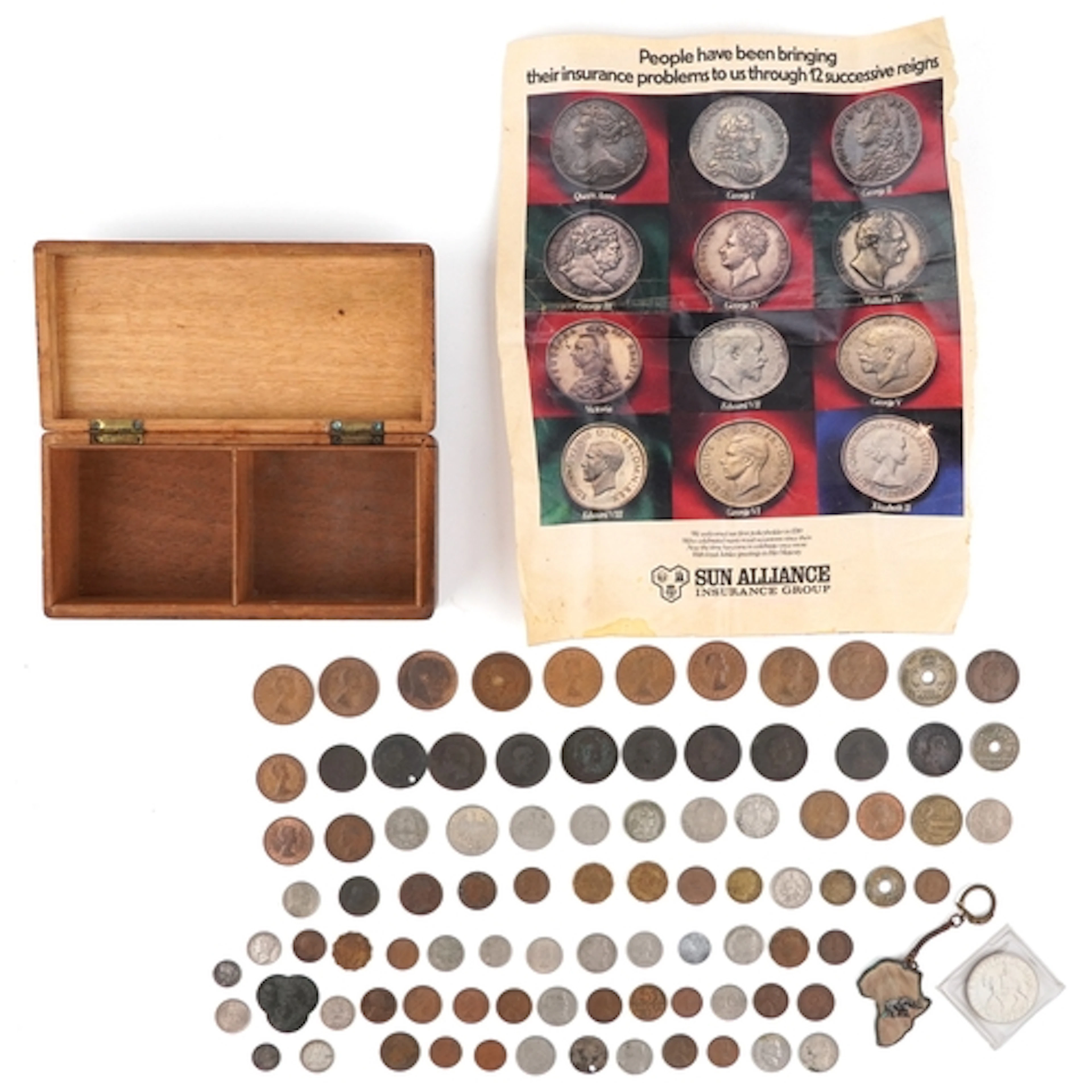 A small quantity of 19th century and later British and world...