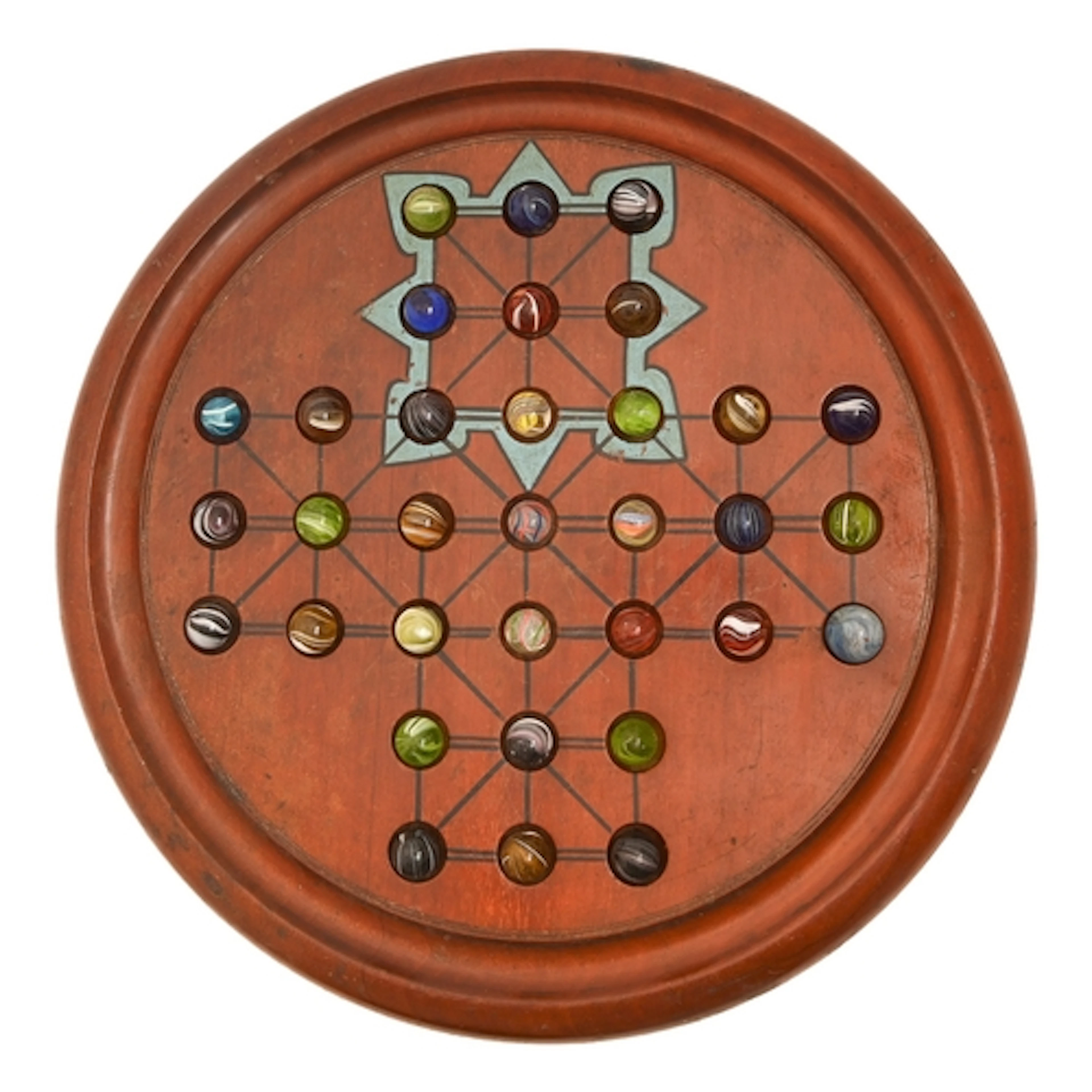Miscellaneous marbles, Victorian and later and a mahogany so...