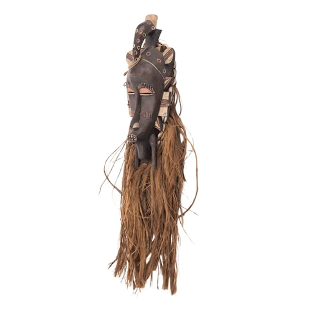 A possibly Guro or Baule peoples from the Ivory Coast, Afric...