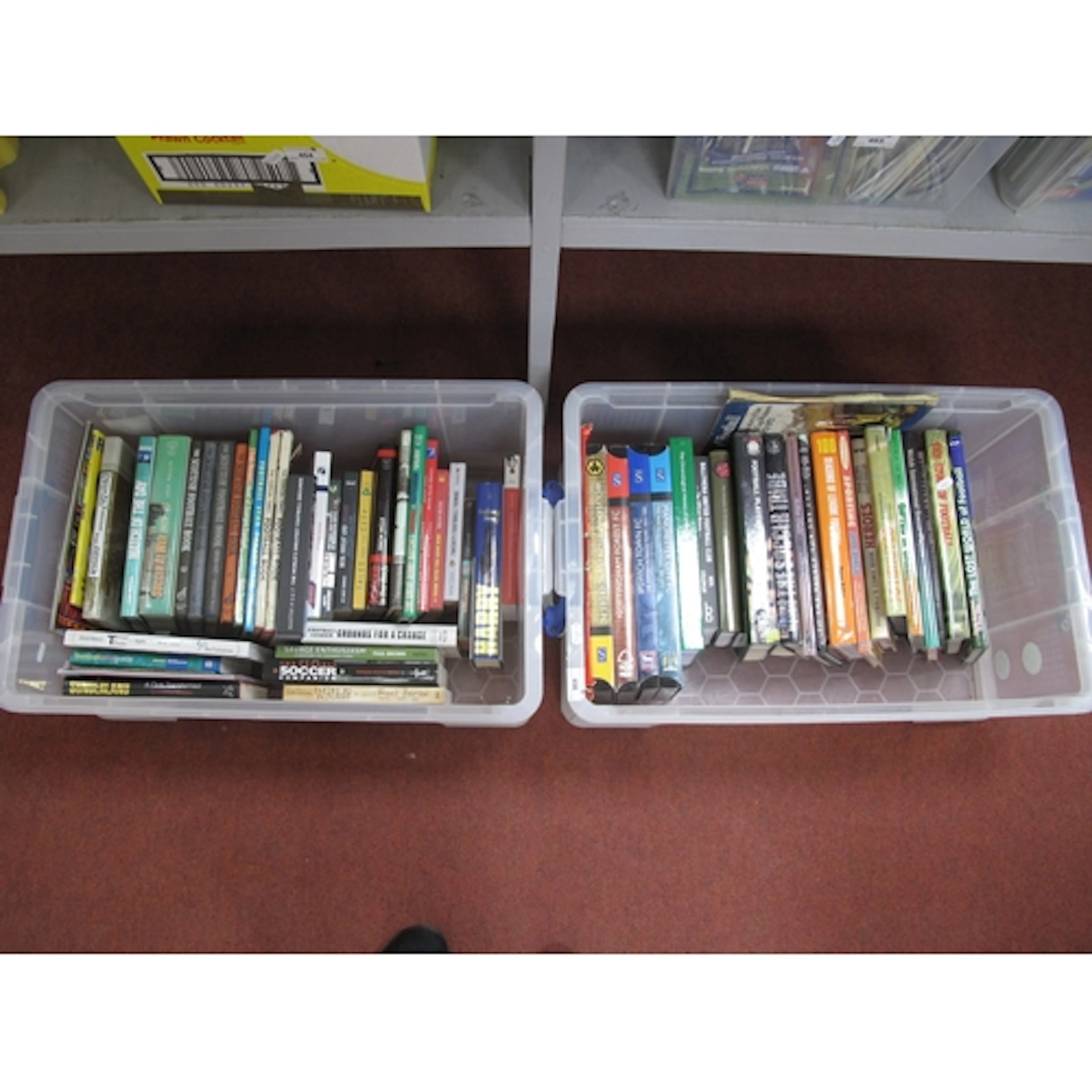 Football Books - Harry, Soccer at War, Suderland, Ballymena,...