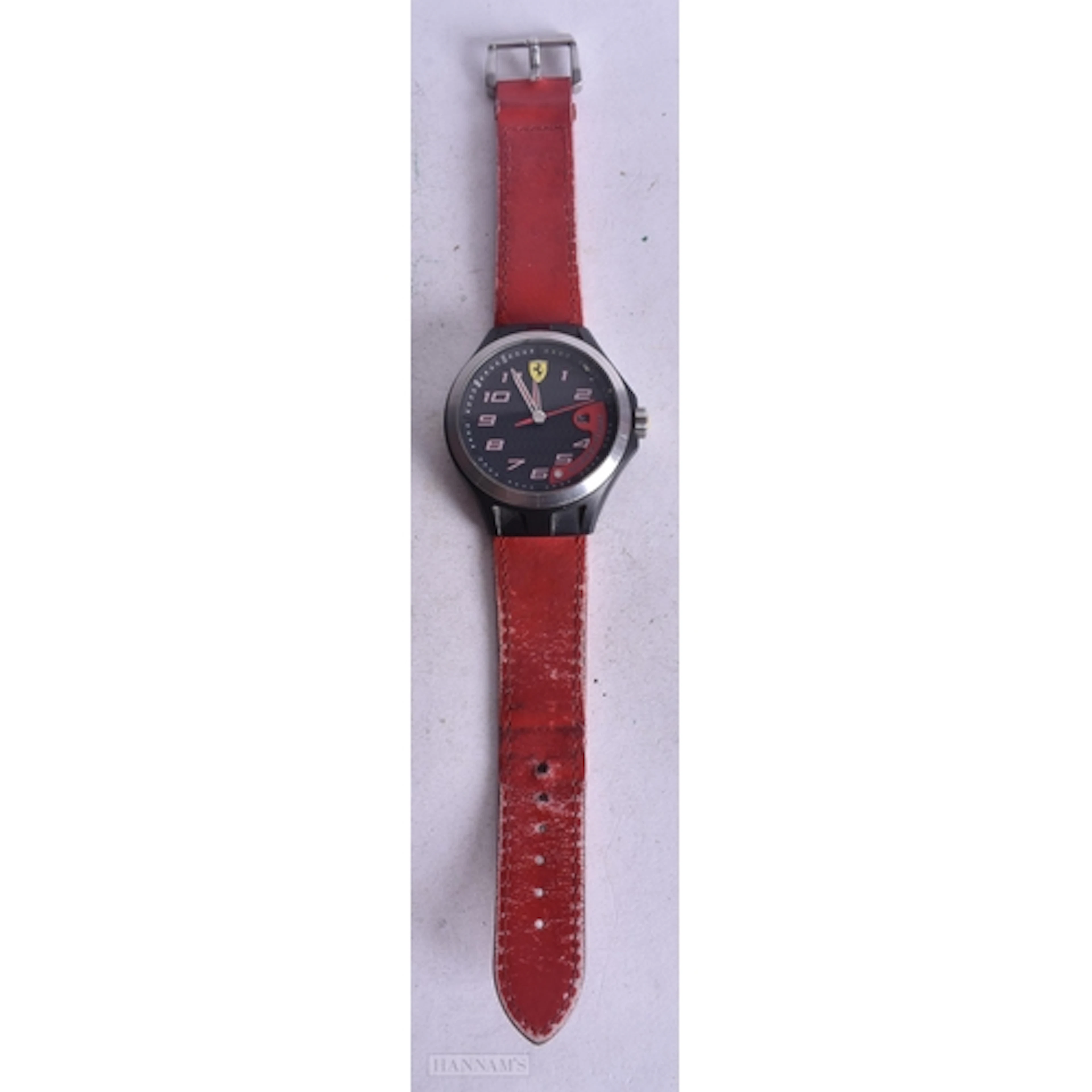 A Scuderia Lap Time Watch. 4.6 cm incl crown. Working