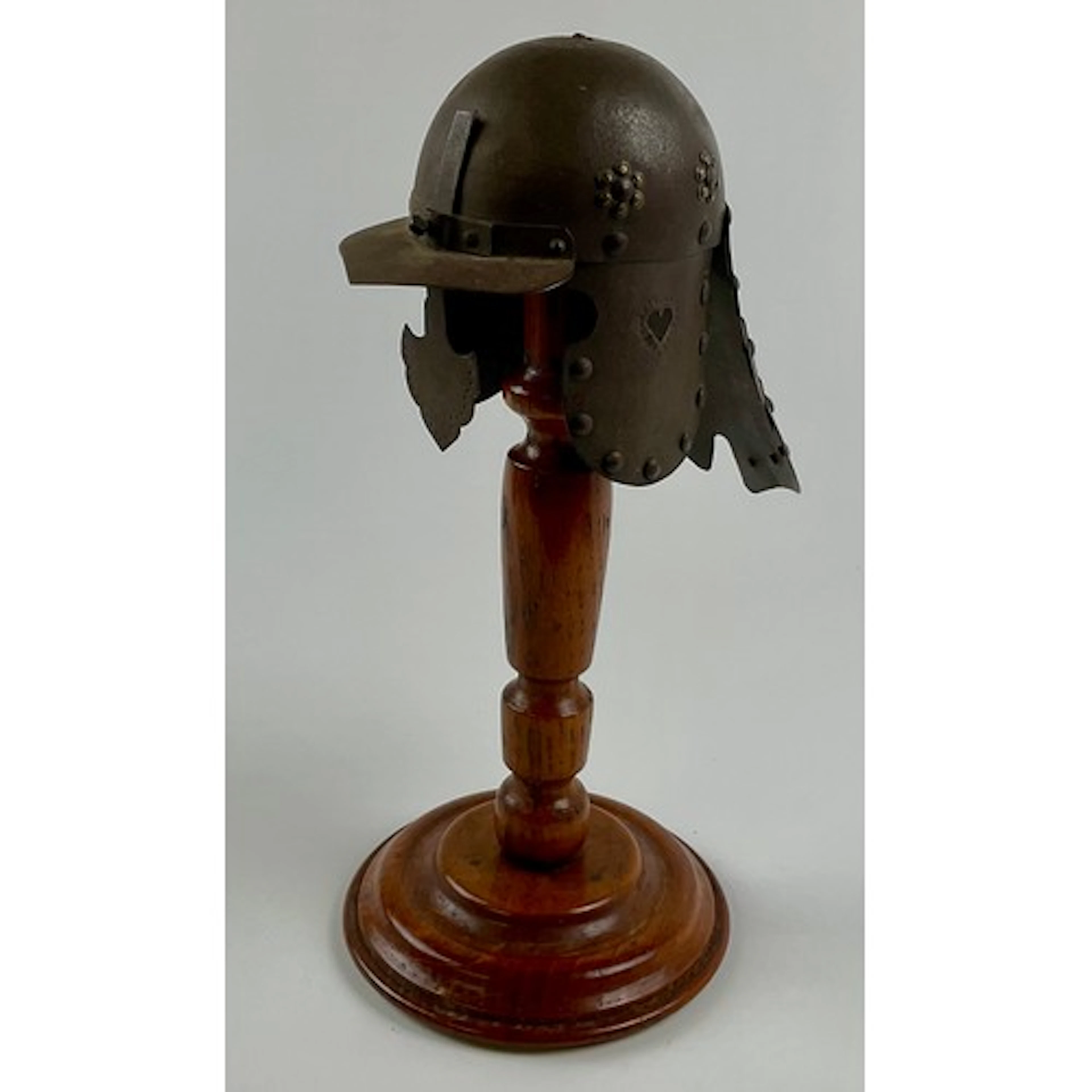 An Arts & Crafts period cast metal and brass mounted model o...