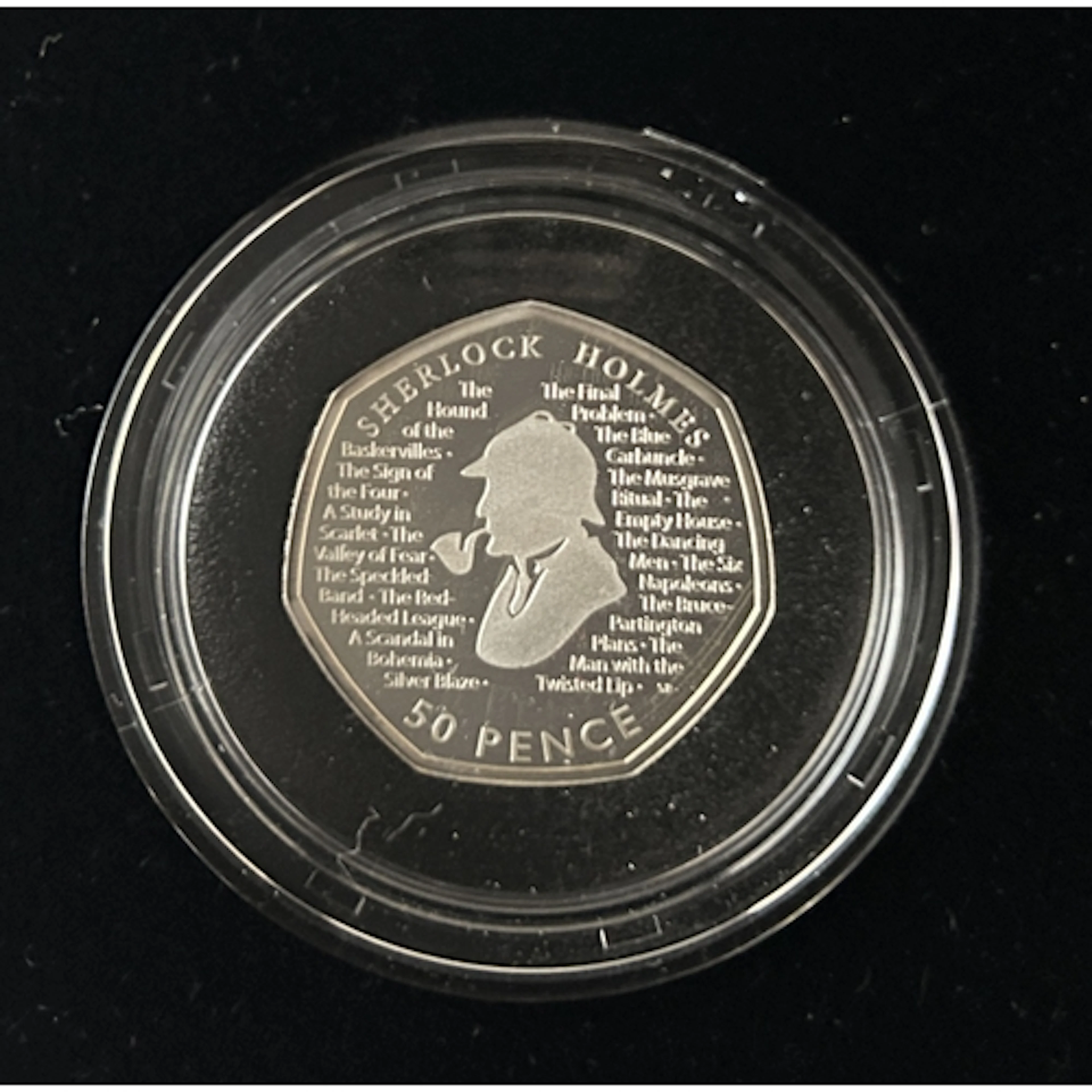 2019 UK Queen Elizabeth II pair of silver proof Piedfort 50p...