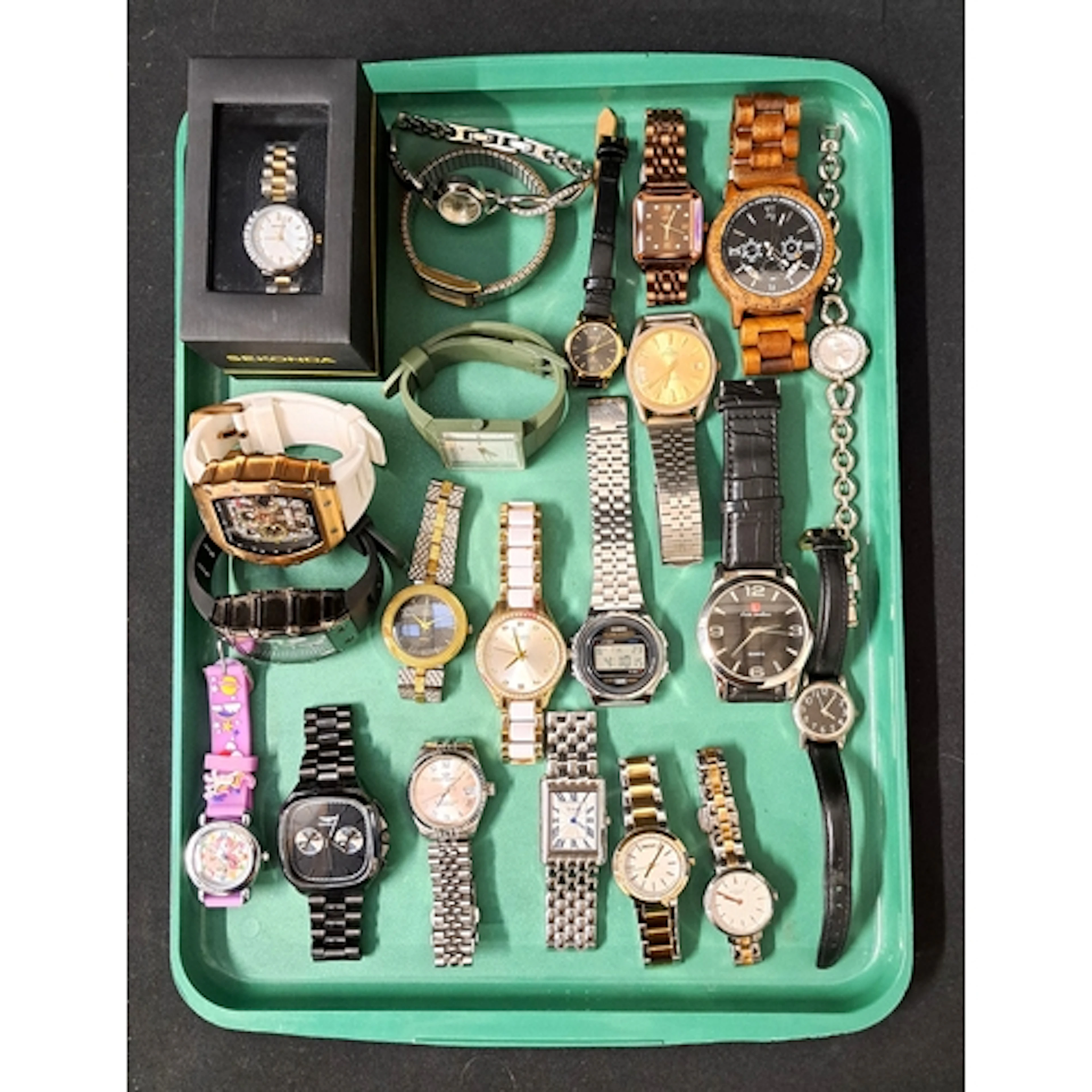 SELECTION OF LADIES AND GENTLEMEN'S WRISTWATCHES including S...