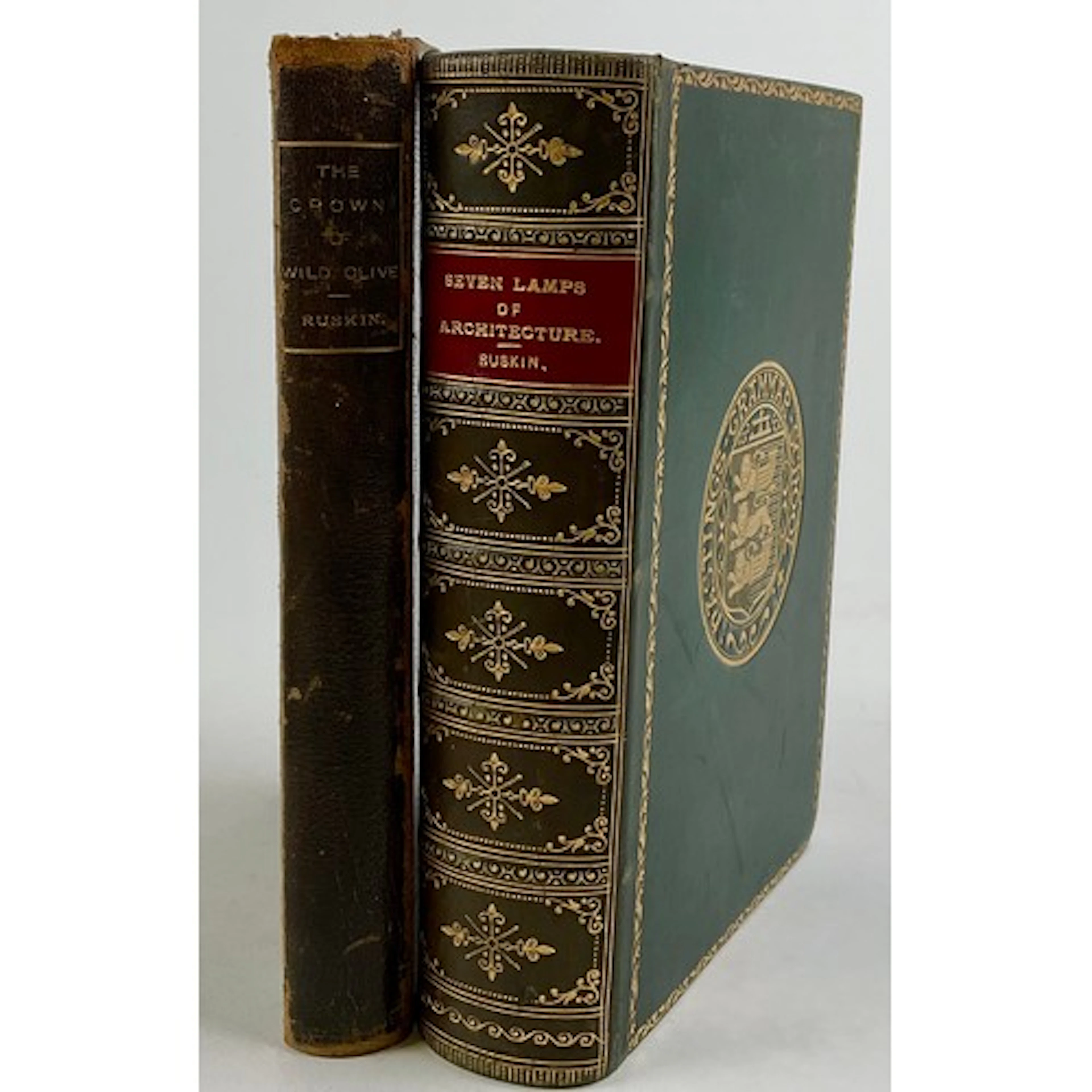 Books, English letters – Ruskin (John, 1819-1900), The Seven...