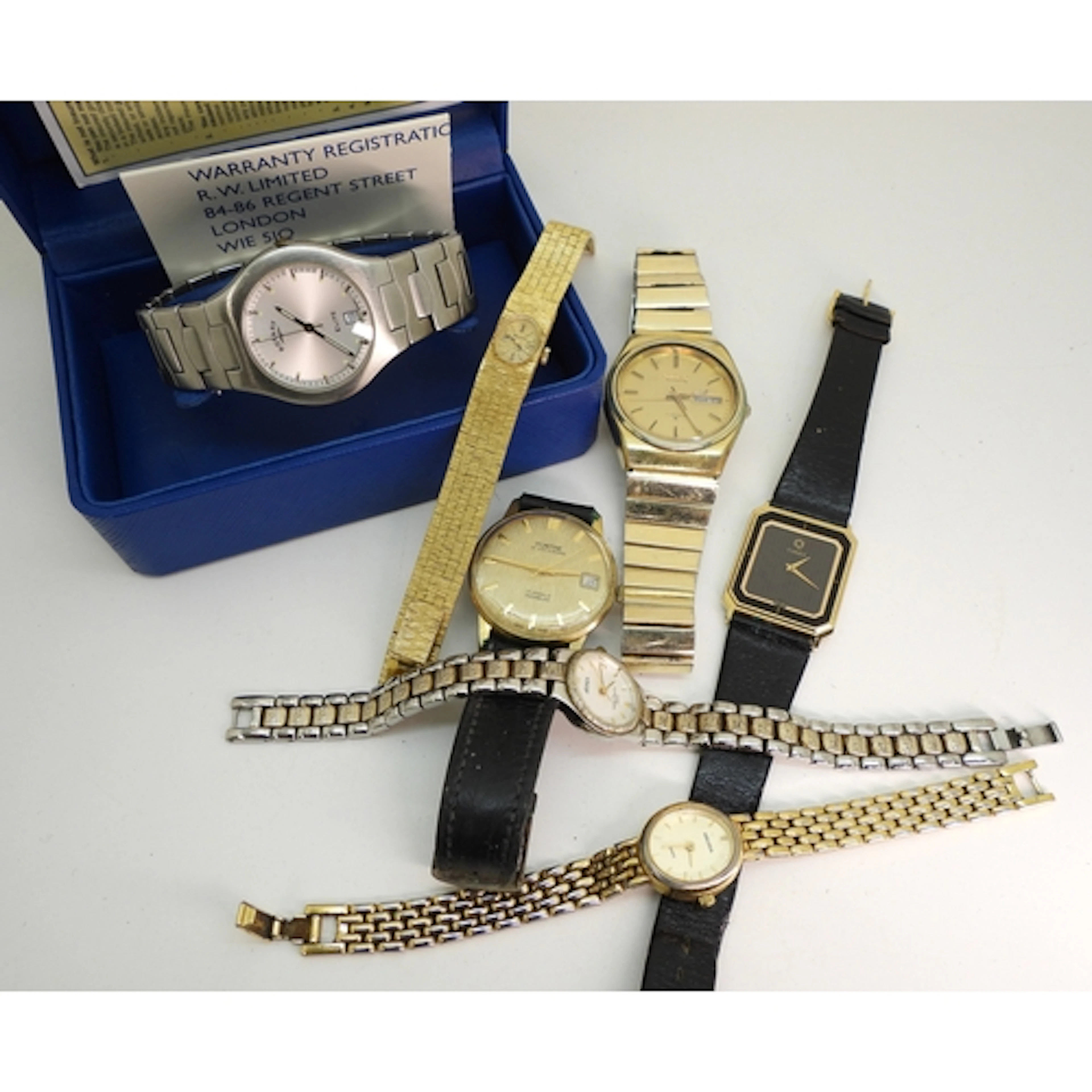 A boxed Rotary Elite, A Seiko Automatic, further watches by ...