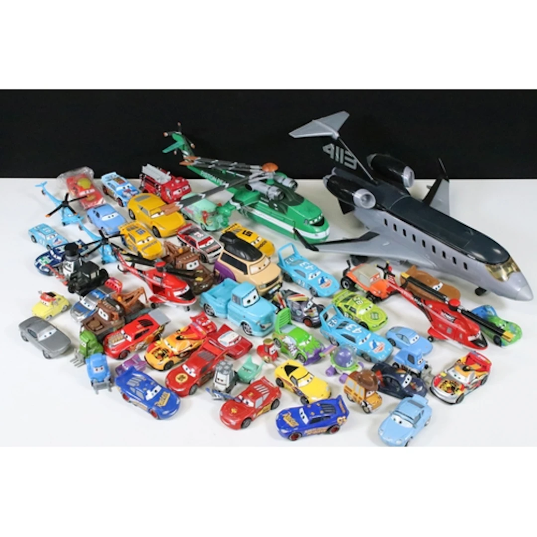 Collection of 53 x Disney Pixar Cars models mainly Mattel ex...